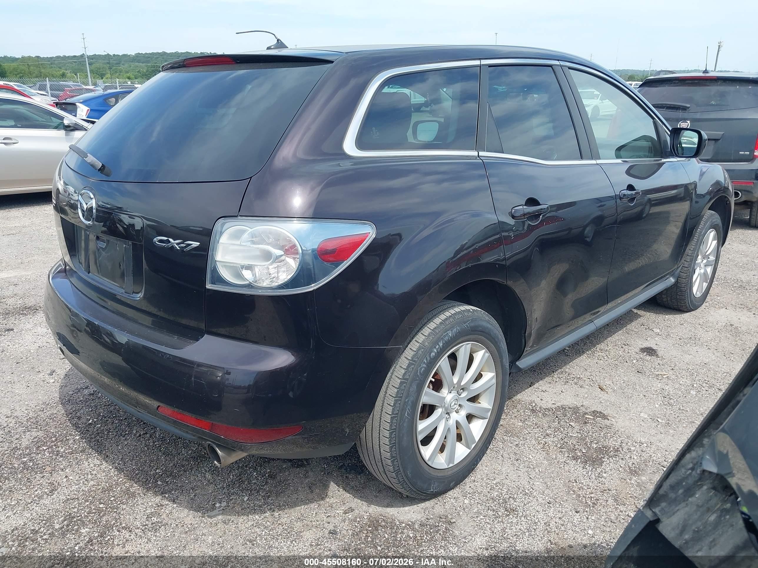 2012 Mazda Cx-7 I Sport Brown vin: JM3ER2BM3C0414957