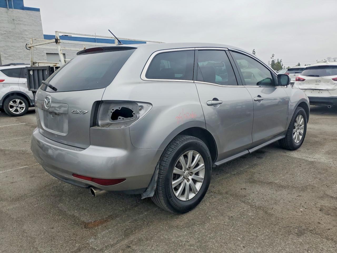 2011 Mazda Cx-7 Silver vin: JM3ER2BM4B0387170