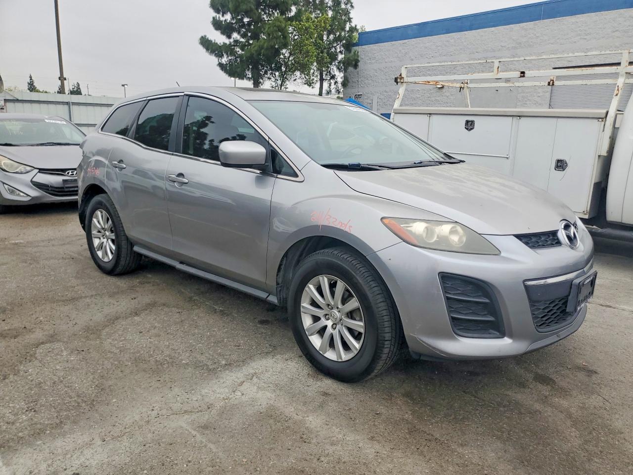2011 Mazda Cx-7 Silver vin: JM3ER2BM4B0387170