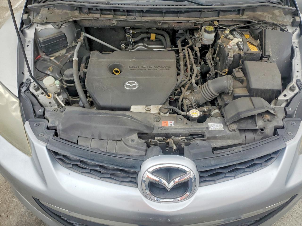 2011 Mazda Cx-7 Silver vin: JM3ER2BM4B0387170