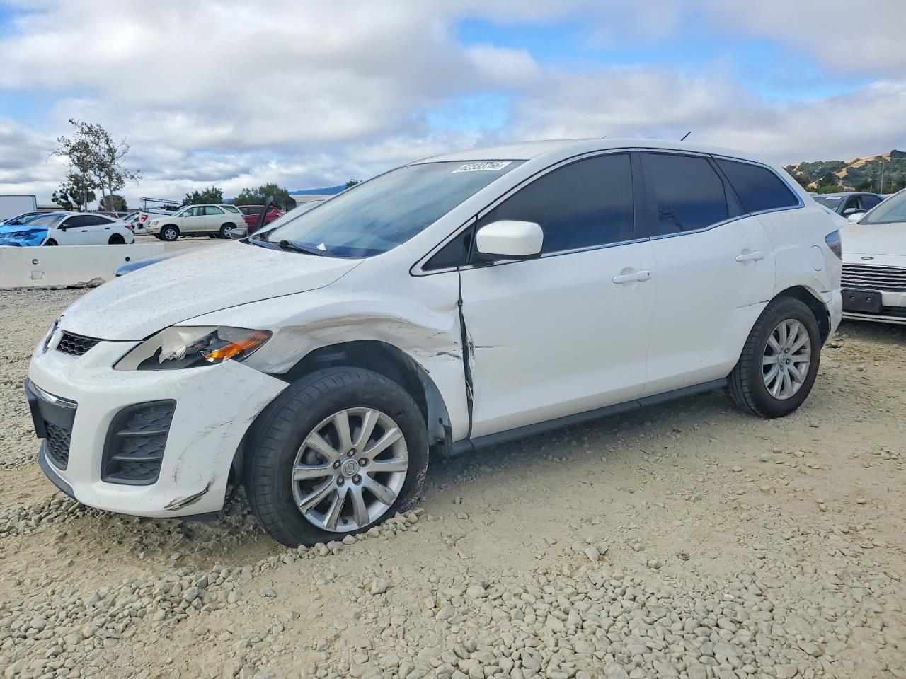 2011 Mazda Cx-7 White vin: JM3ER2BM5B0358342