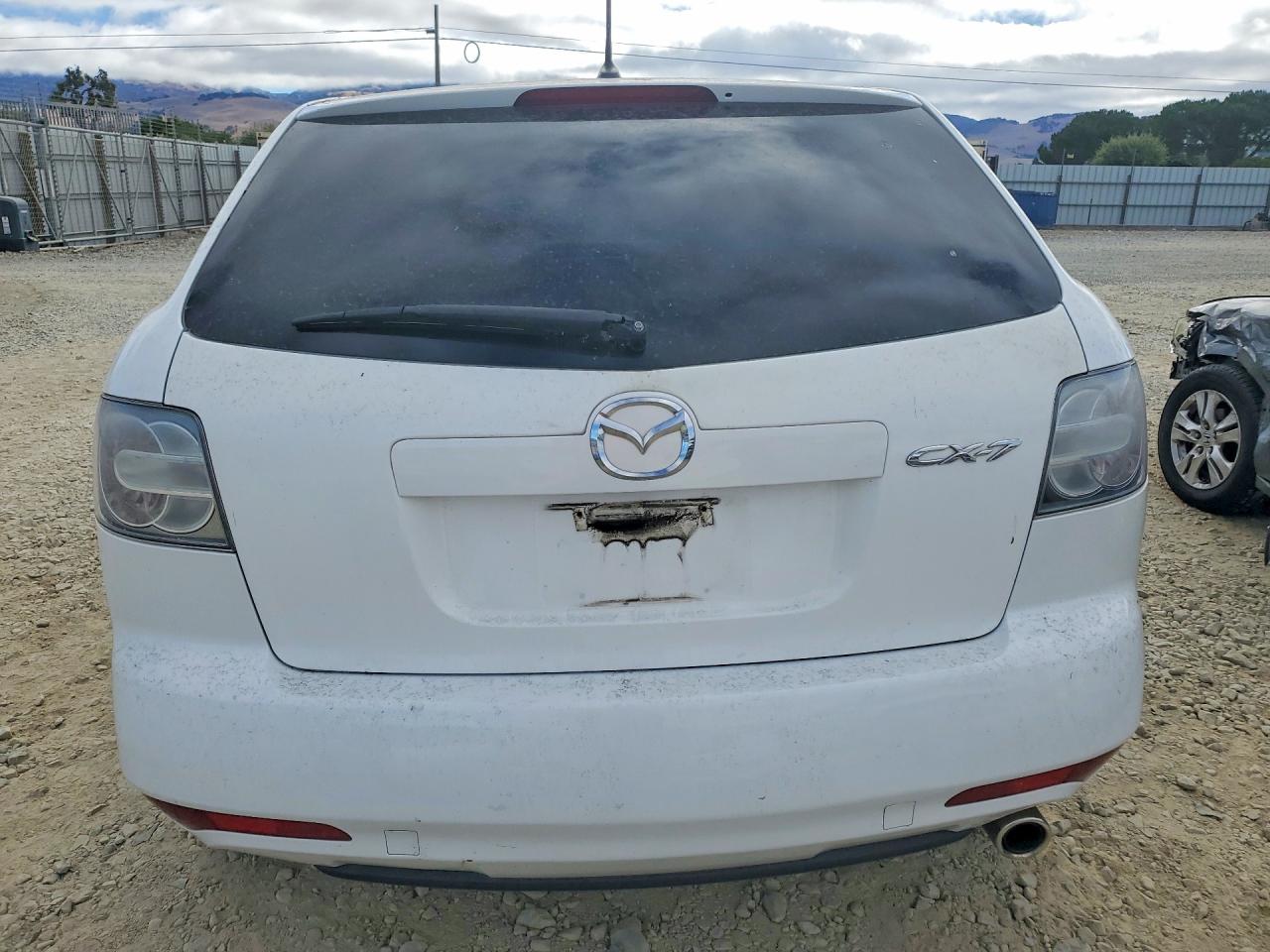 2011 Mazda Cx-7 White vin: JM3ER2BM5B0358342