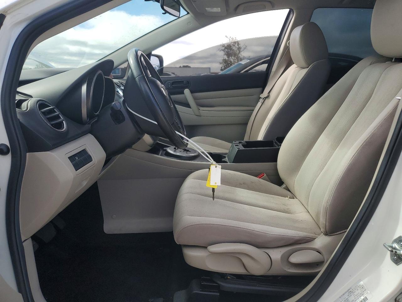 2011 Mazda Cx-7 White vin: JM3ER2BM5B0358342