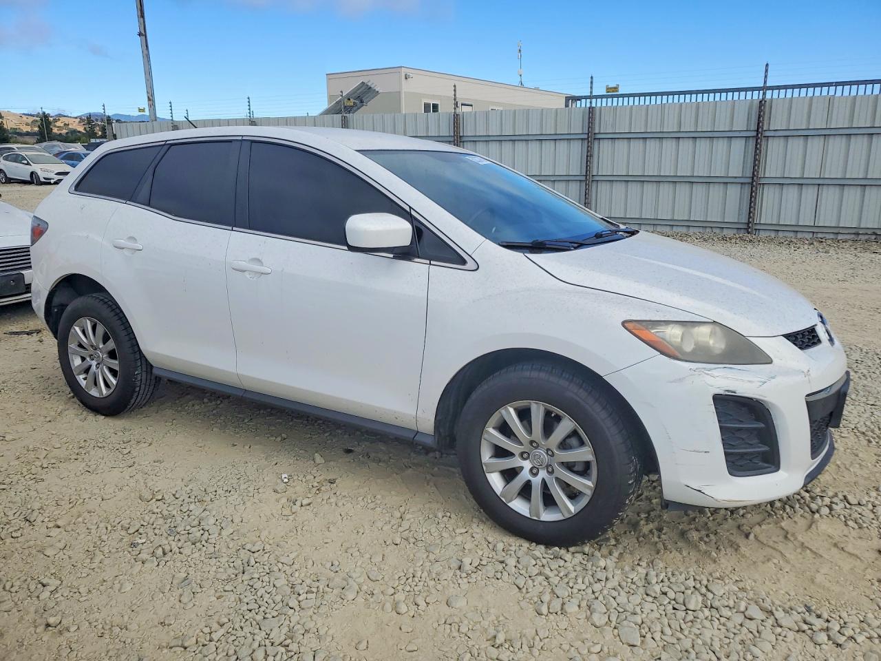 2011 Mazda Cx-7 White vin: JM3ER2BM5B0358342