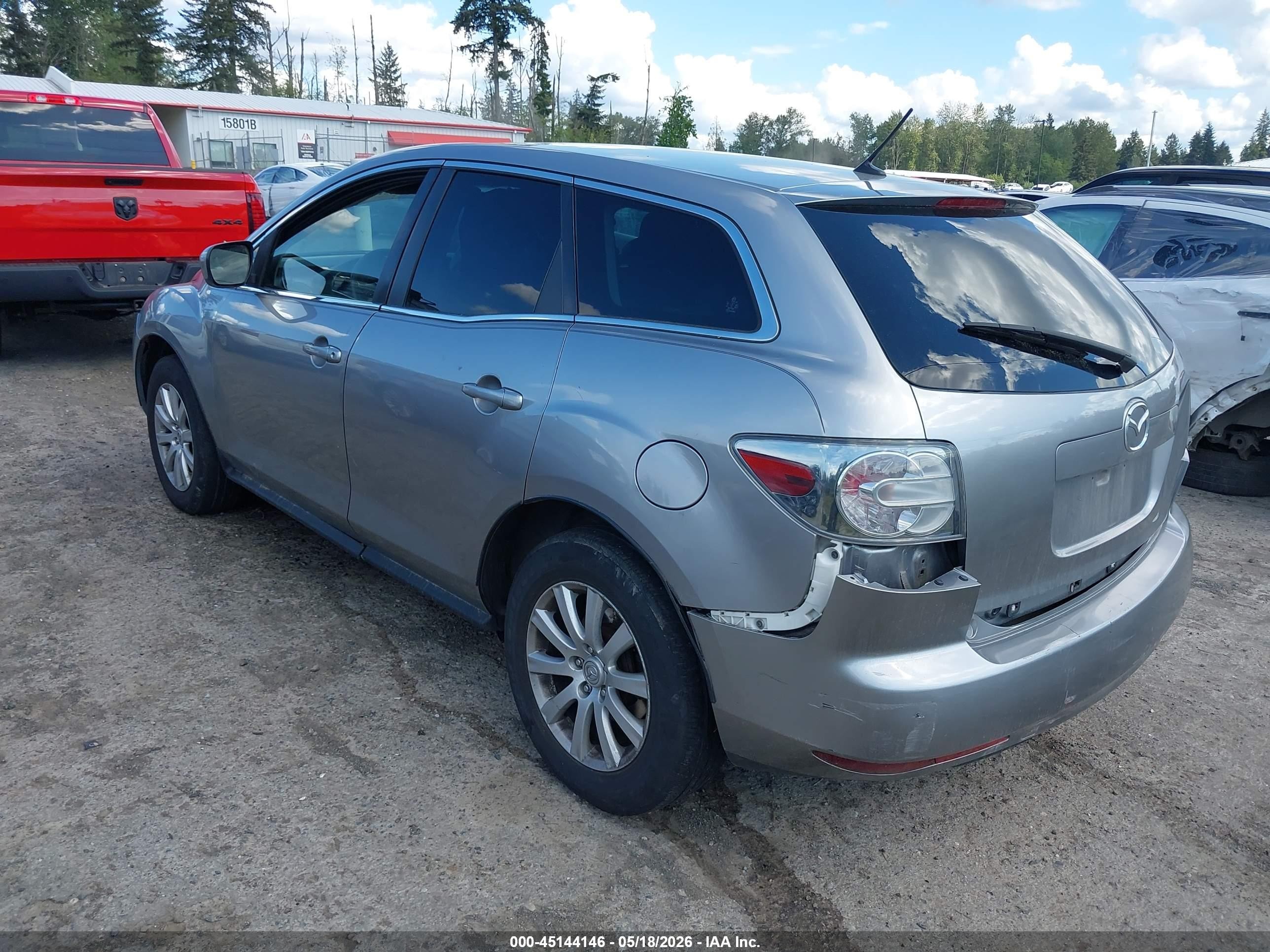 2011 Mazda Cx-7 I Sport Silver vin: JM3ER2BM5B0408429