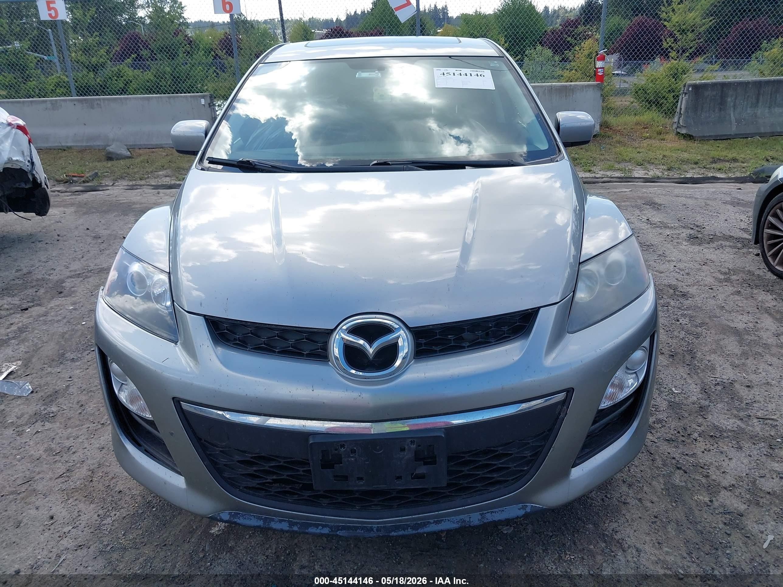 2011 Mazda Cx-7 I Sport Silver vin: JM3ER2BM5B0408429