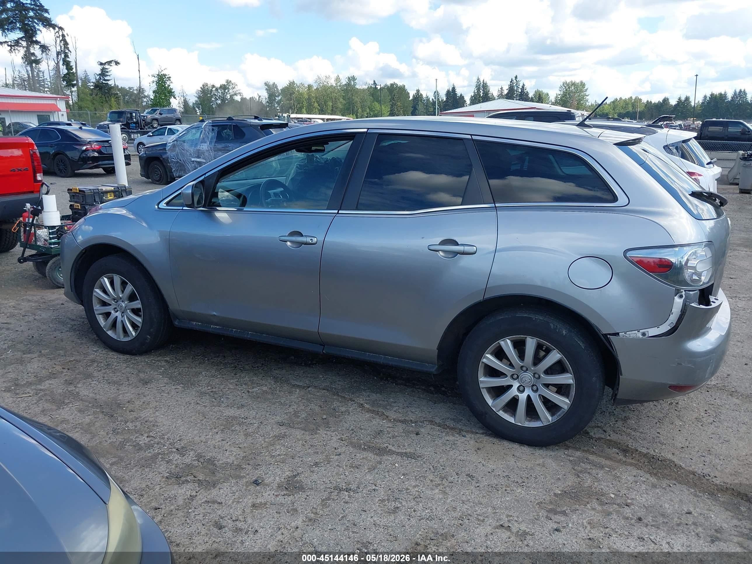 2011 Mazda Cx-7 I Sport Silver vin: JM3ER2BM5B0408429