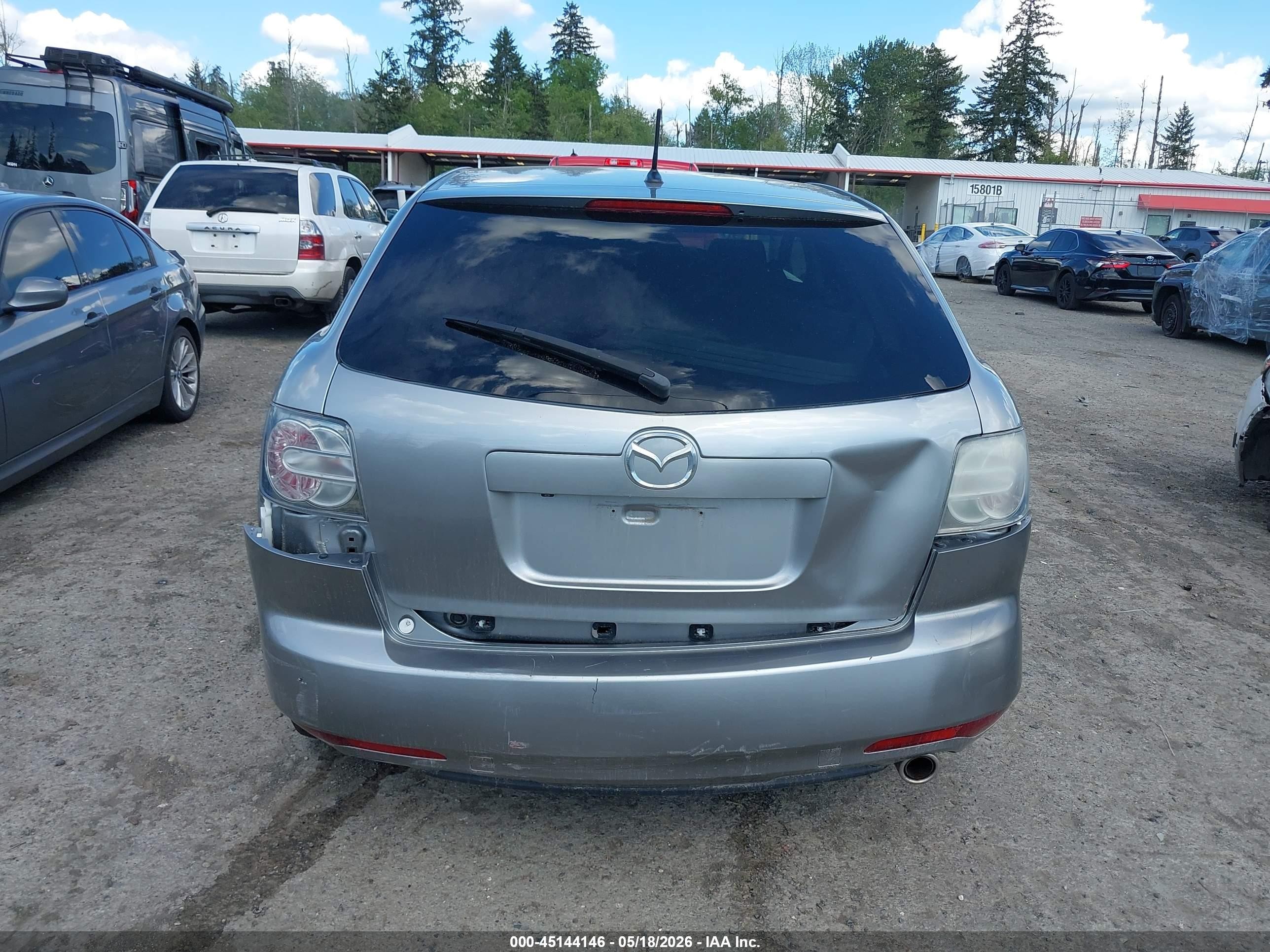 2011 Mazda Cx-7 I Sport Silver vin: JM3ER2BM5B0408429