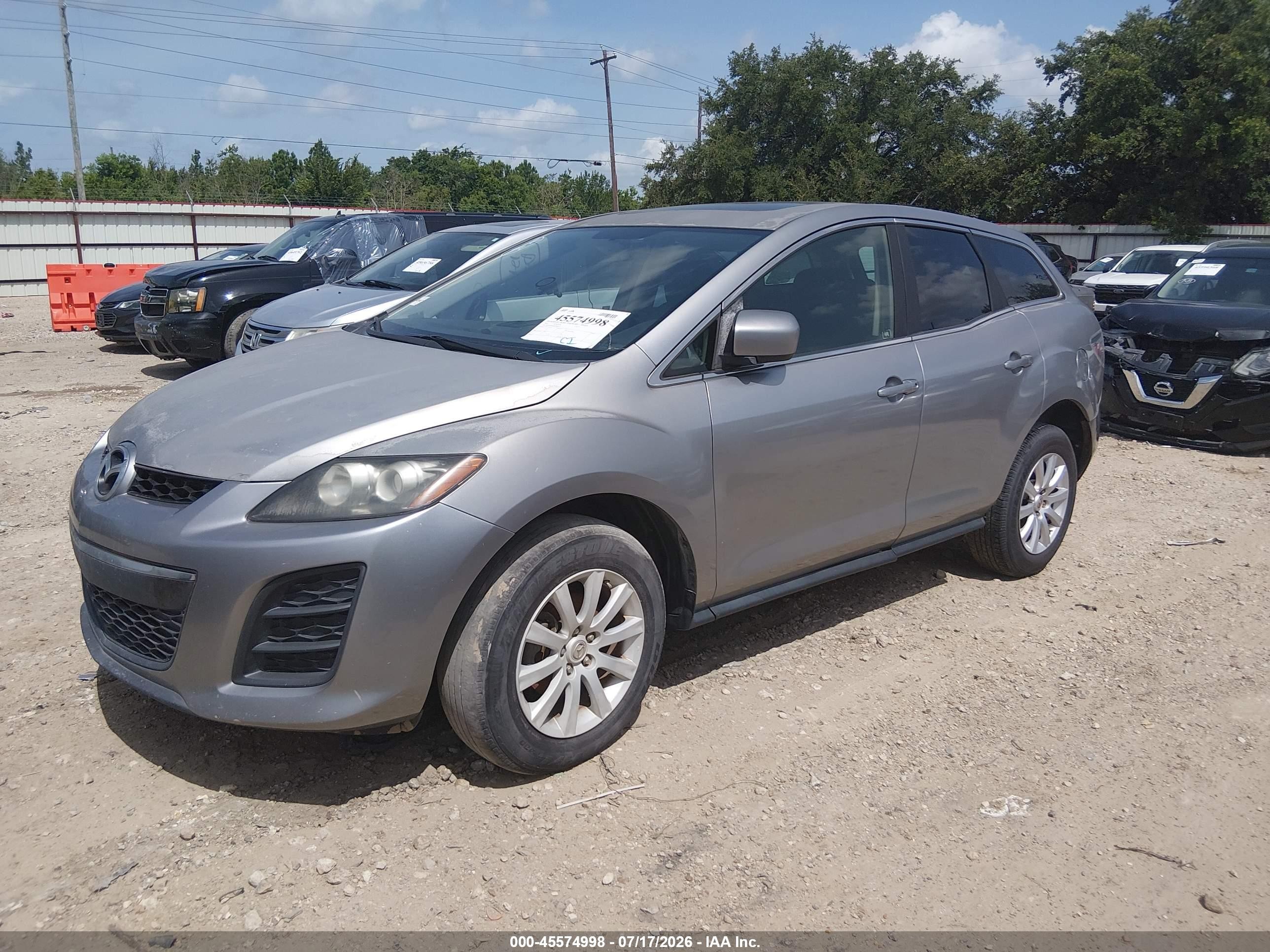 2011 Mazda Cx-7 I Sport Silver vin: JM3ER2BM6B0368832