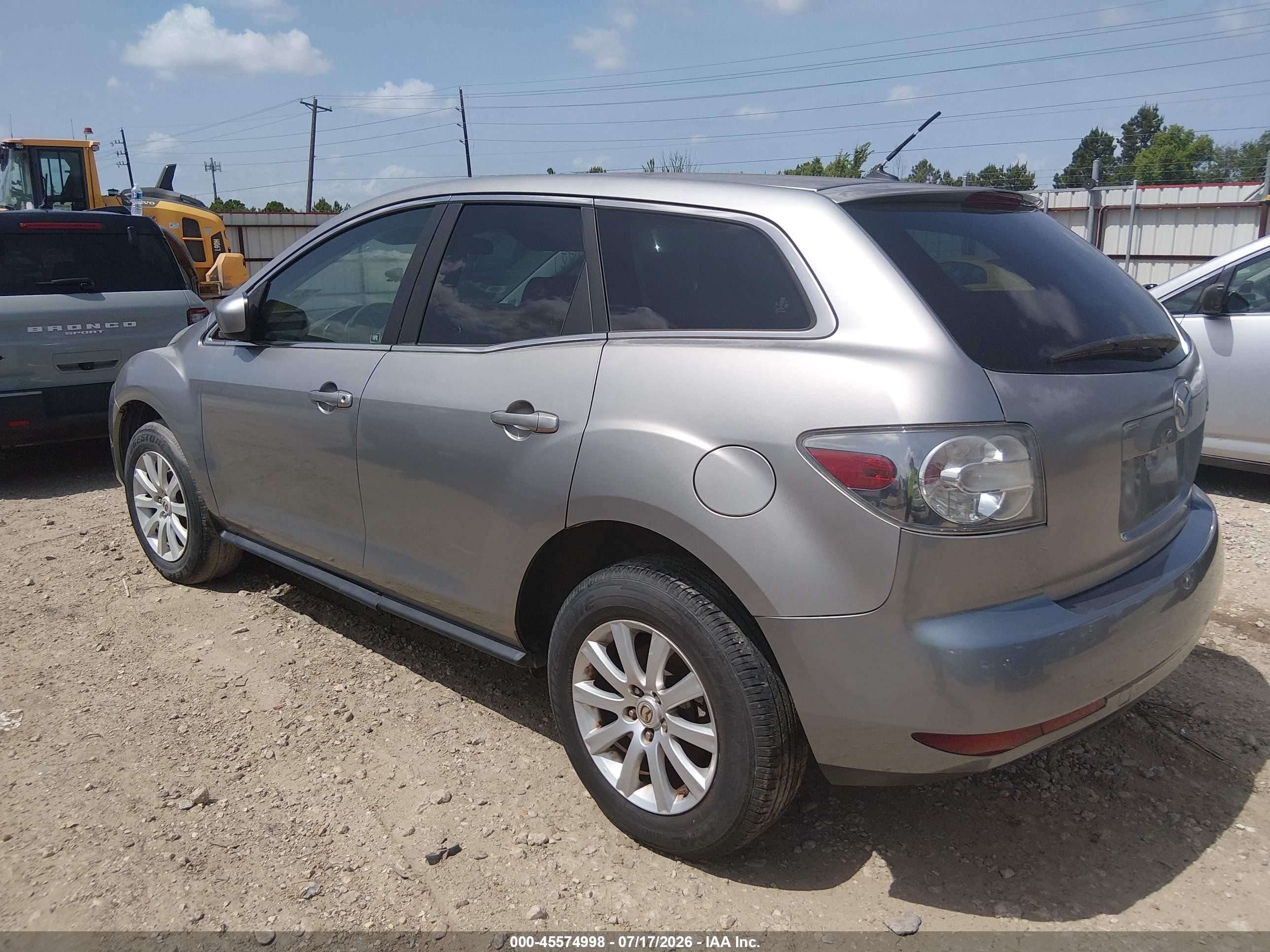 2011 Mazda Cx-7 I Sport Silver vin: JM3ER2BM6B0368832