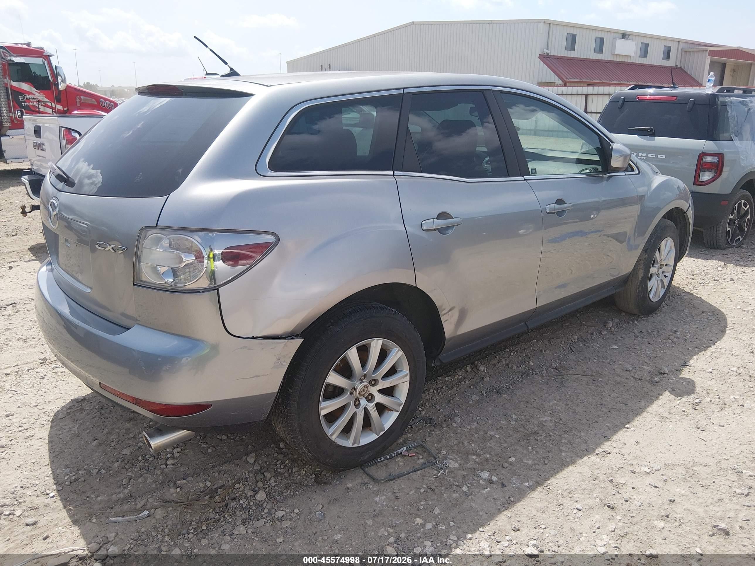 2011 Mazda Cx-7 I Sport Silver vin: JM3ER2BM6B0368832