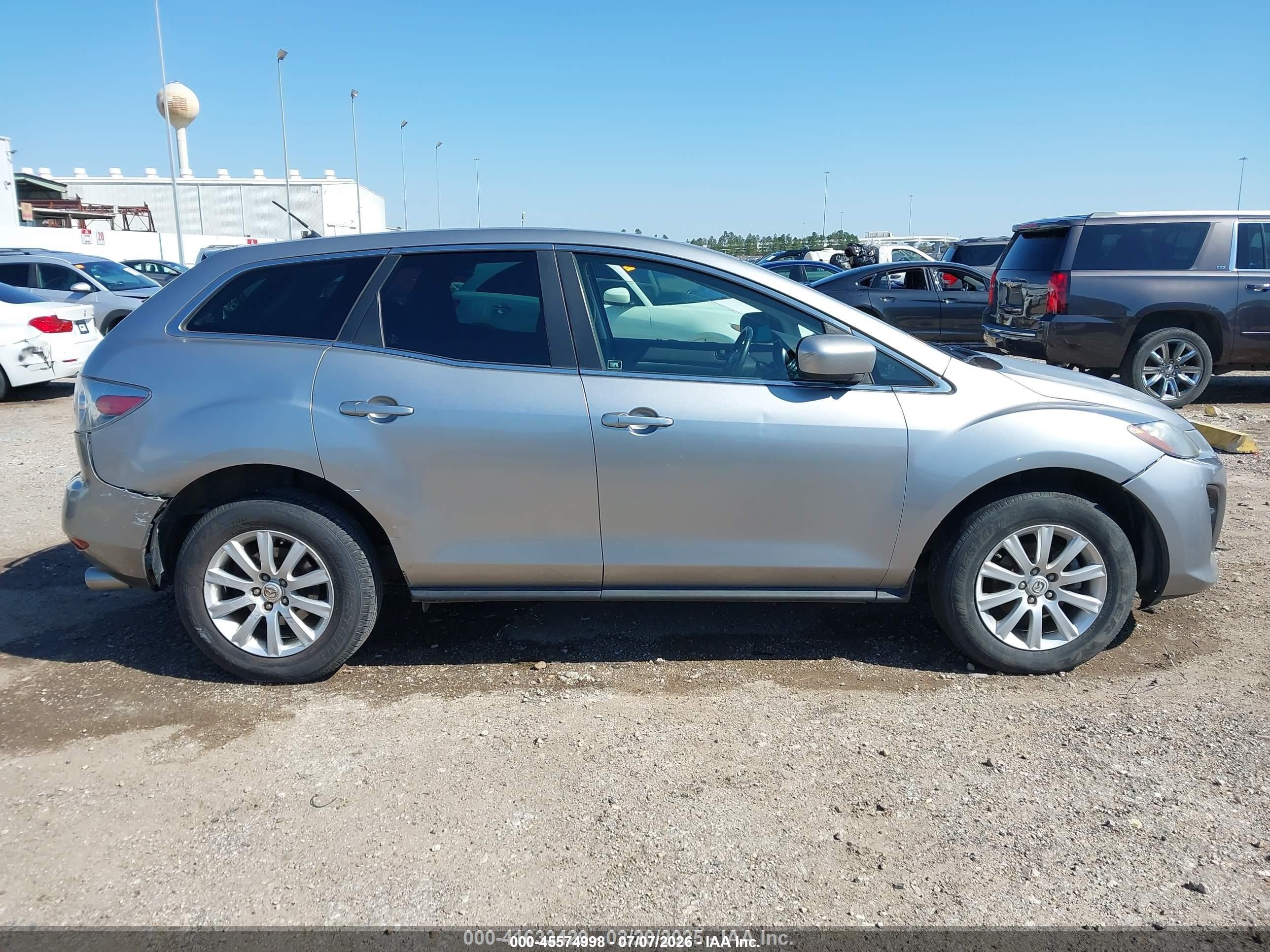 2011 Mazda Cx-7 I Sport Silver vin: JM3ER2BM6B0368832