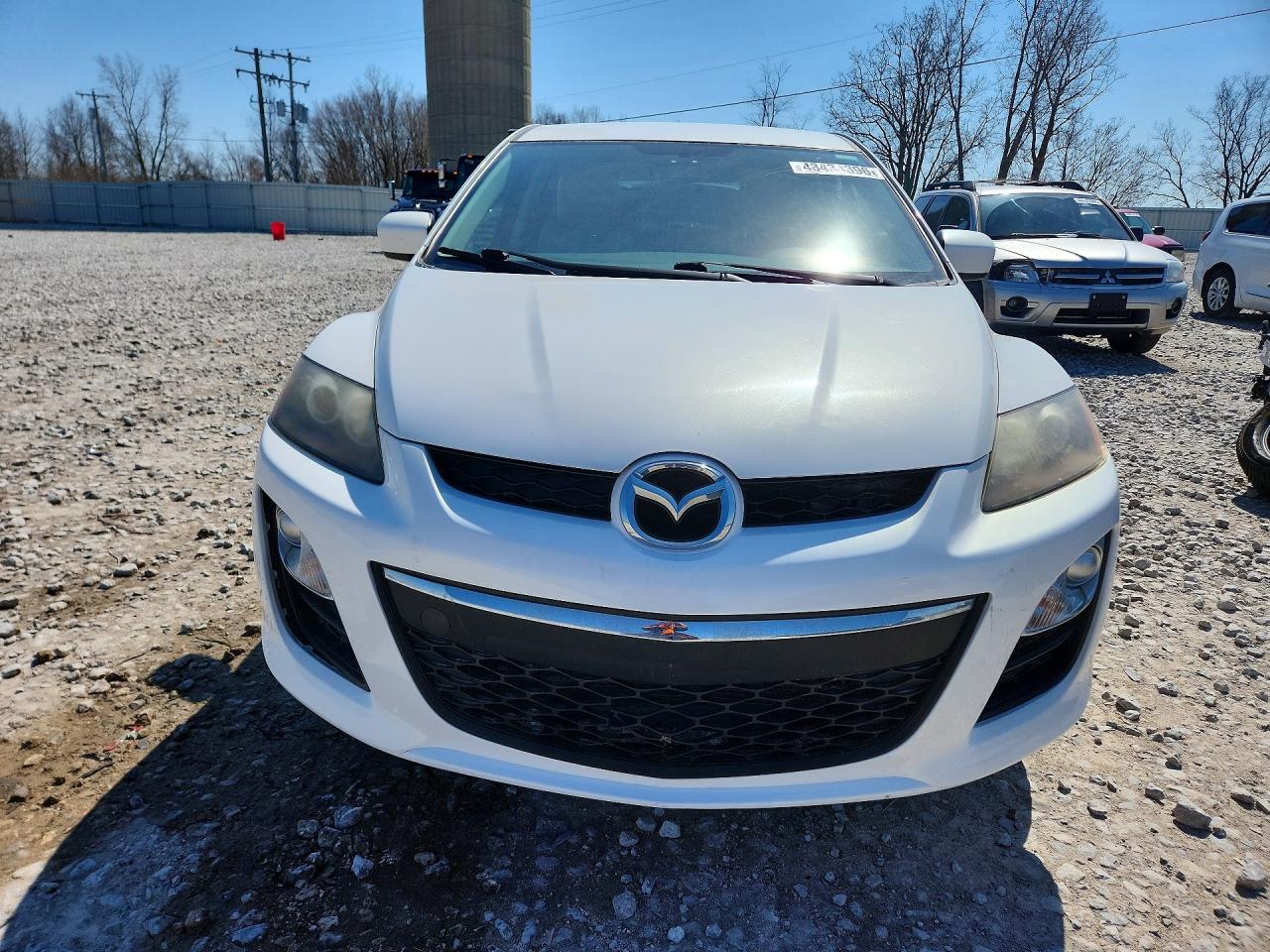 2012 Mazda Cx-7 White vin: JM3ER2BM6C0415794