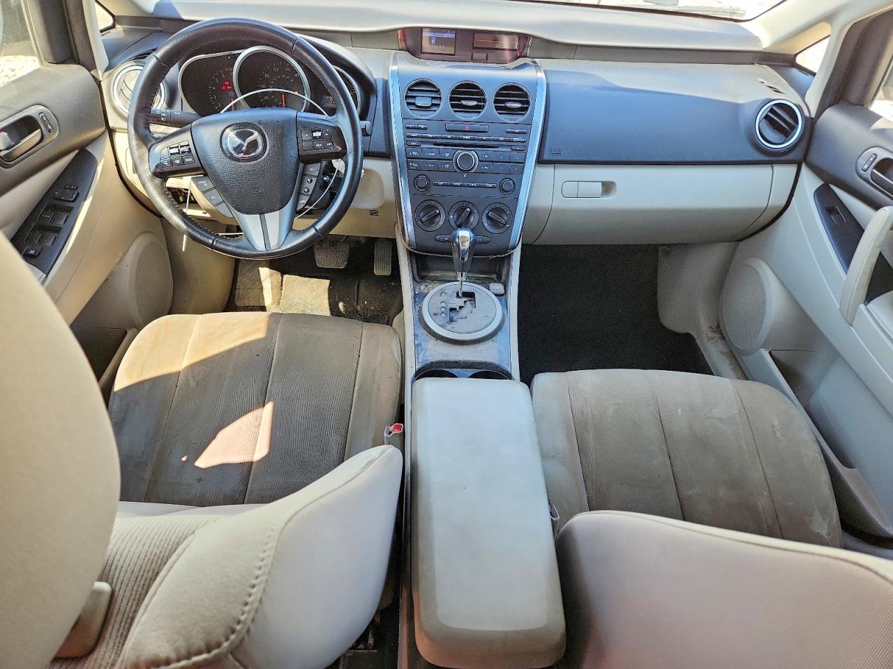 2012 Mazda Cx-7 White vin: JM3ER2BM6C0415794