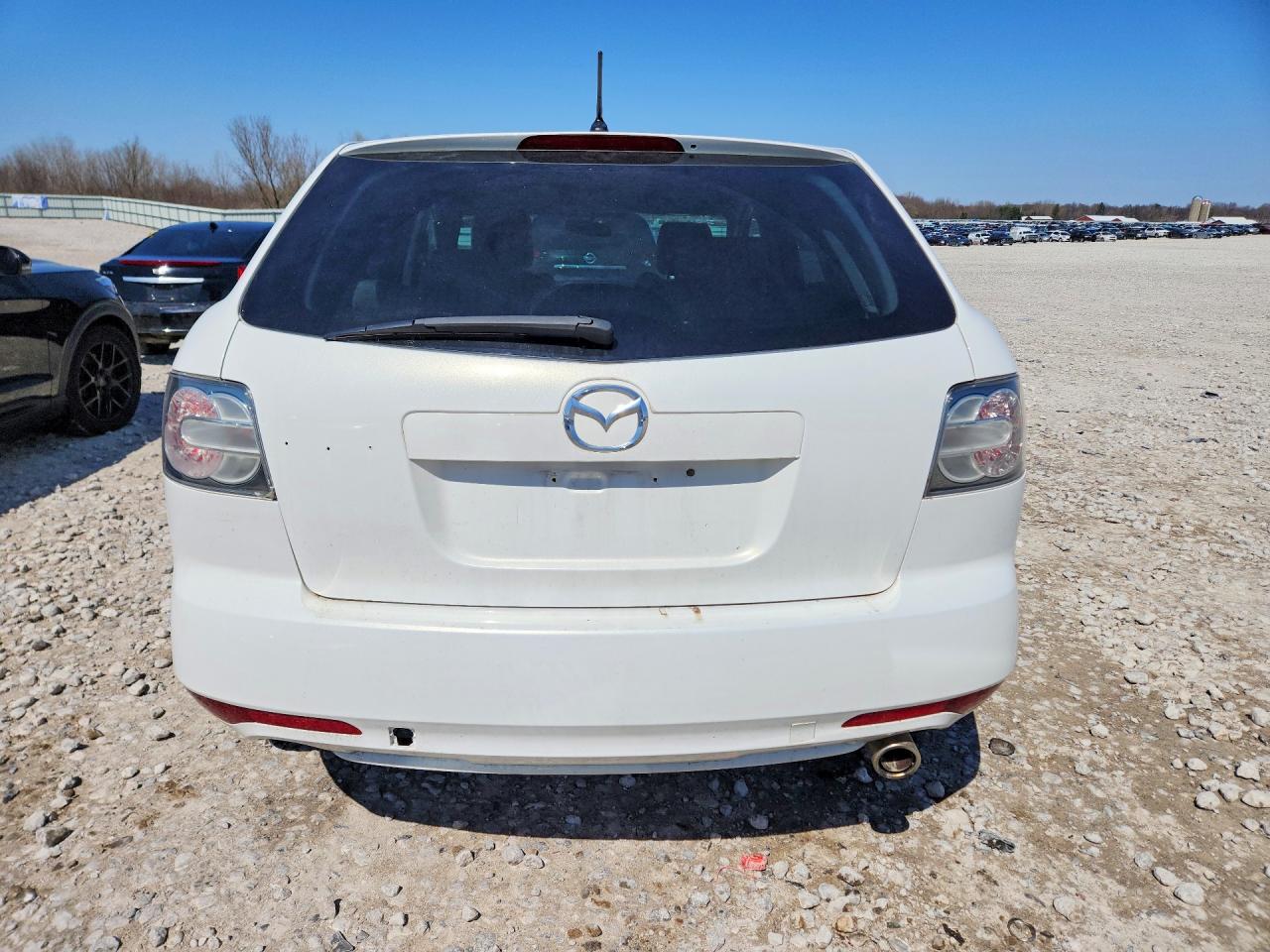 2012 Mazda Cx-7 White vin: JM3ER2BM6C0415794