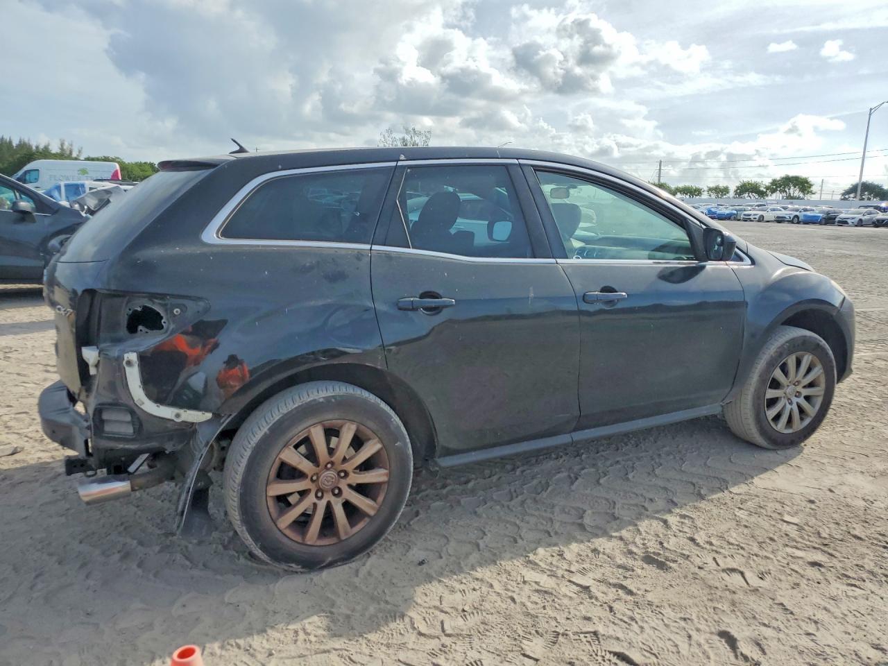 2011 Mazda Cx-7 Black vin: JM3ER2BM7B0358679