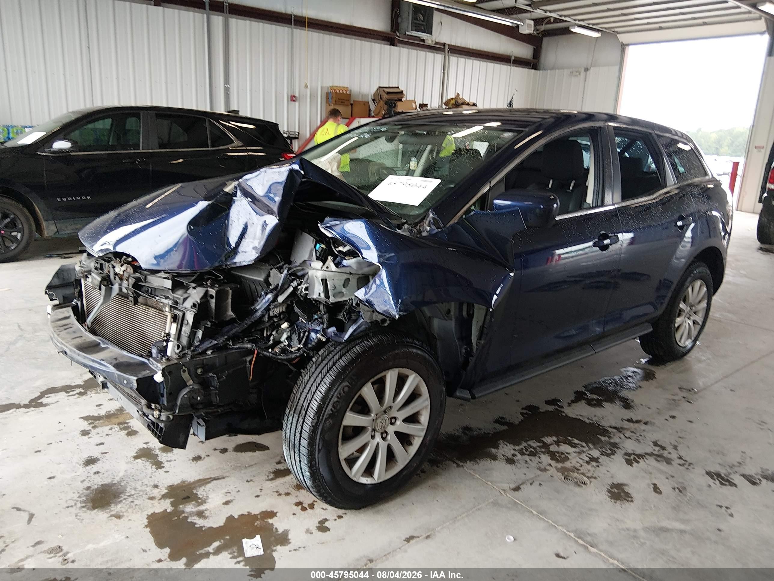 2011 Mazda Cx-7 I Sport Dark Blue vin: JM3ER2BM7B0372372