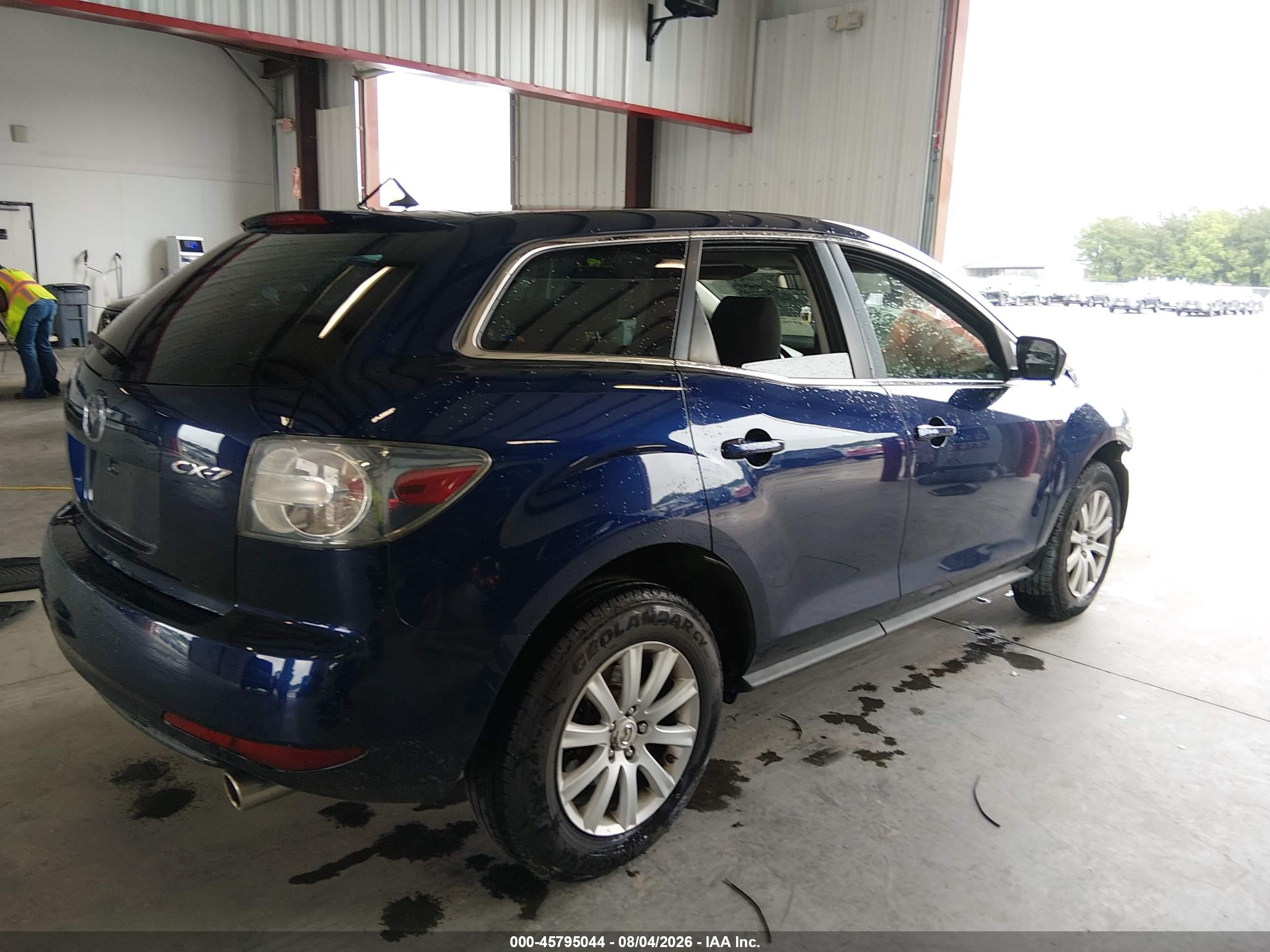 2011 Mazda Cx-7 I Sport Dark Blue vin: JM3ER2BM7B0372372