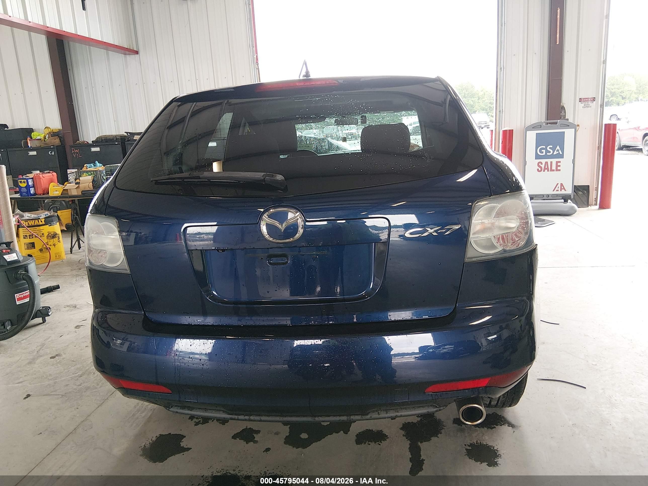 2011 Mazda Cx-7 I Sport Dark Blue vin: JM3ER2BM7B0372372