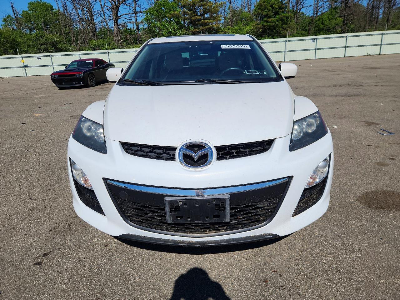 2012 Mazda Cx-7 White vin: JM3ER2BM7C0415125