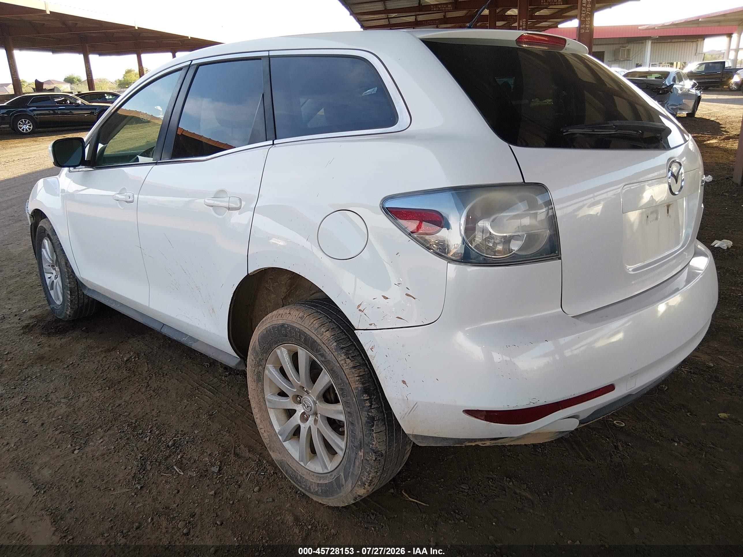2012 Mazda Cx-7 I Sport Белый vin: JM3ER2BM8C0413948