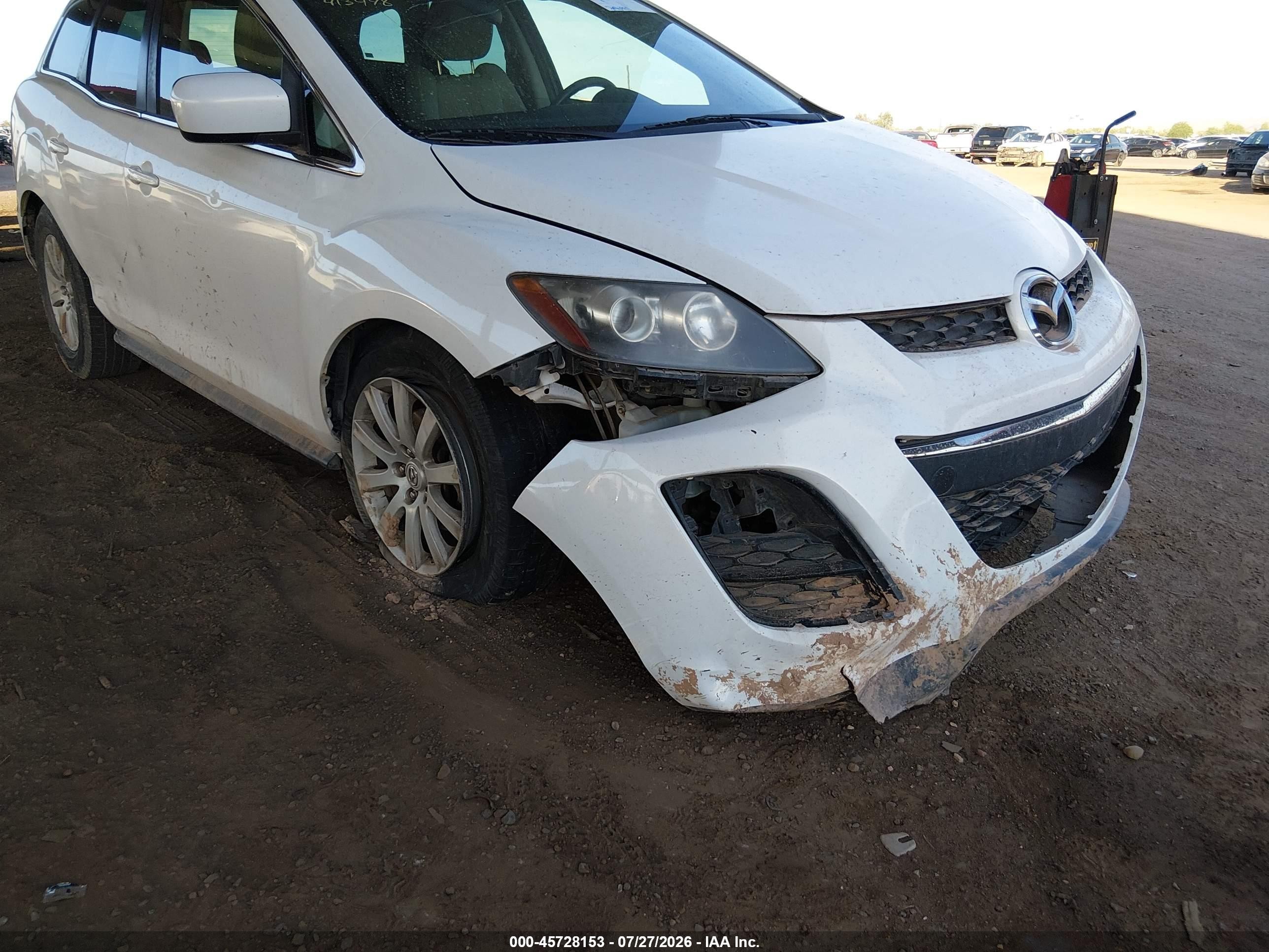 2012 Mazda Cx-7 I Sport Белый vin: JM3ER2BM8C0413948