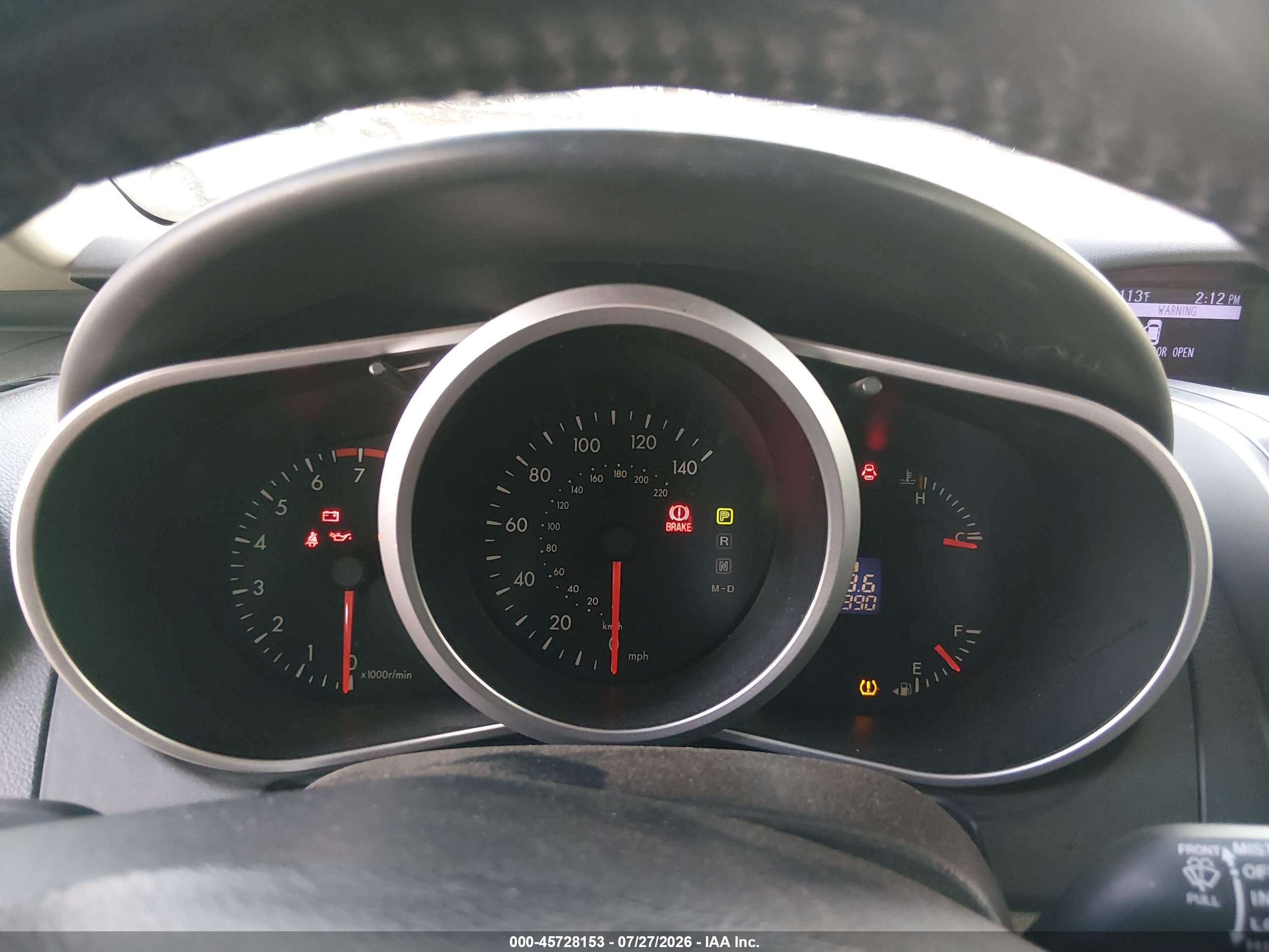 2012 Mazda Cx-7 I Sport Белый vin: JM3ER2BM8C0413948