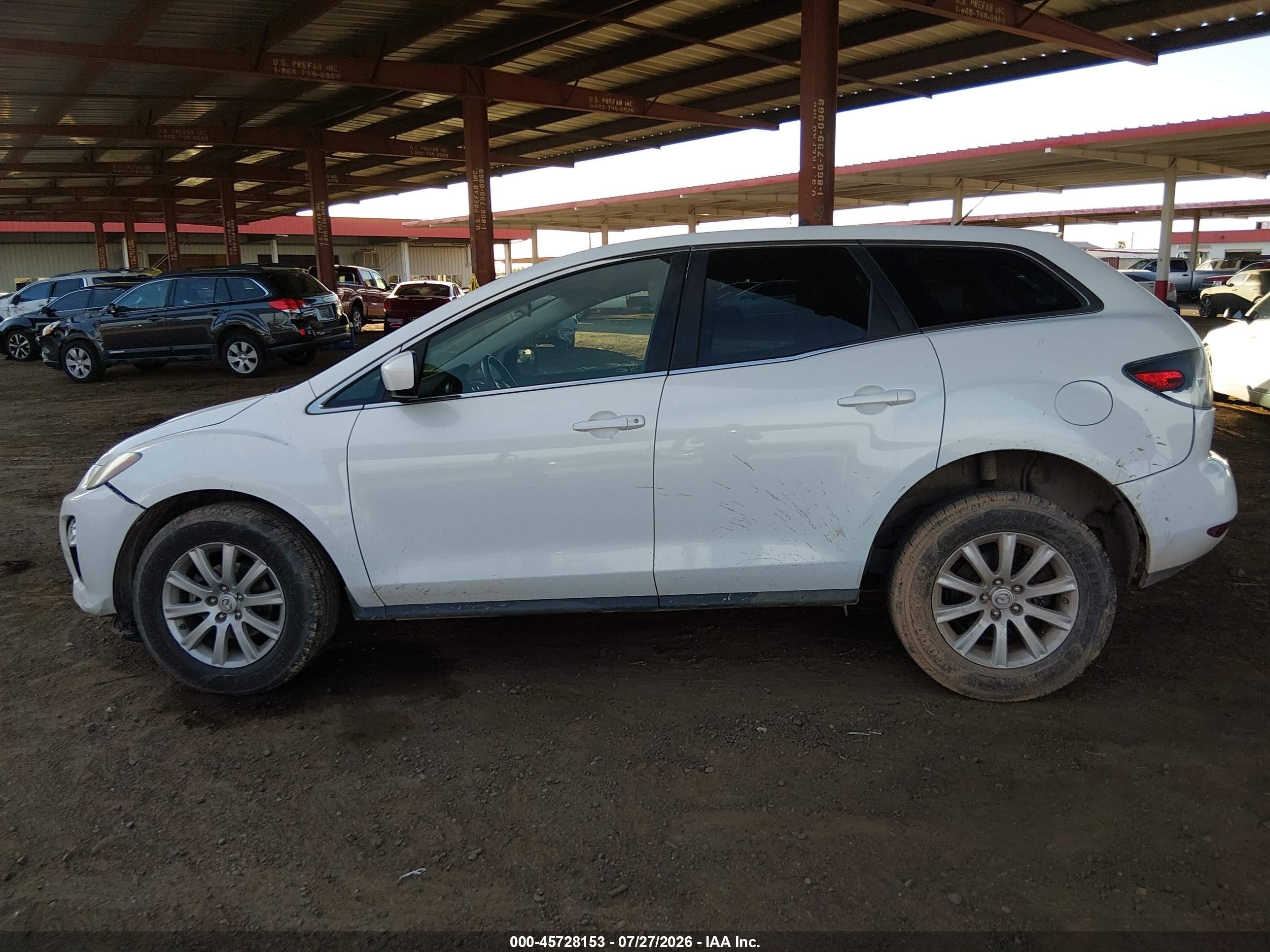 2012 Mazda Cx-7 I Sport Белый vin: JM3ER2BM8C0413948