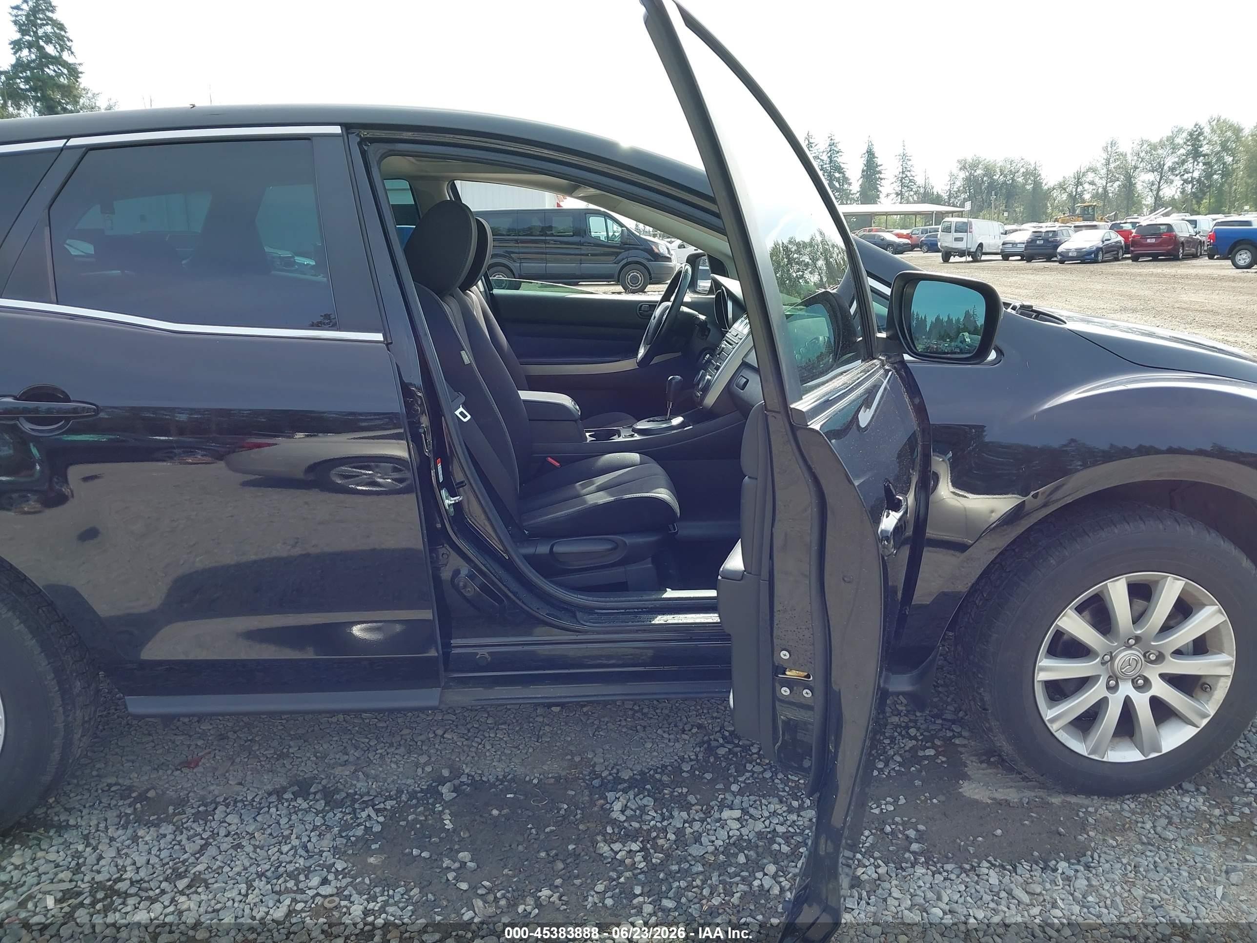 2011 Mazda Cx-7 I Sport Black vin: JM3ER2BM9B0376181