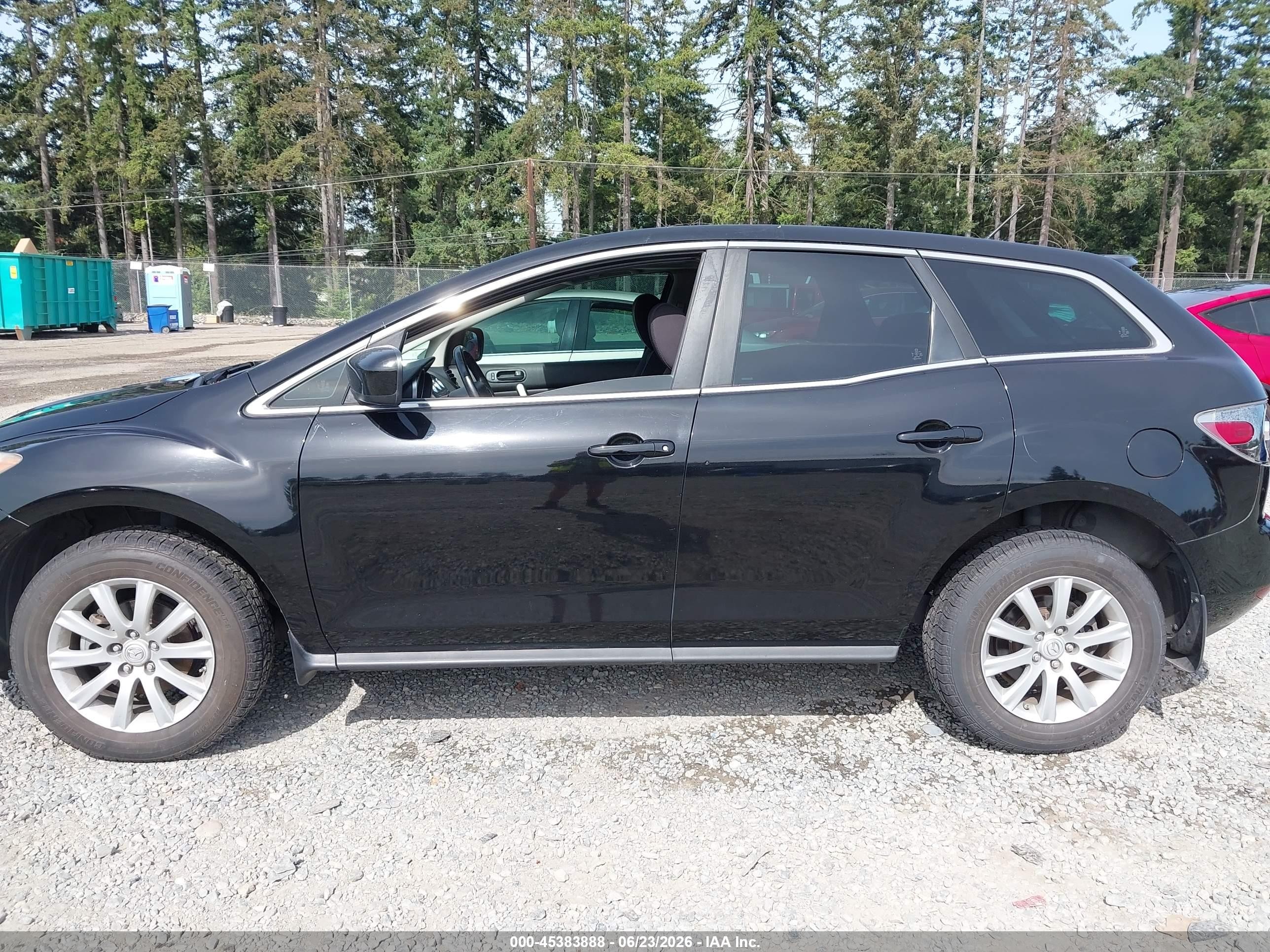 2011 Mazda Cx-7 I Sport Black vin: JM3ER2BM9B0376181