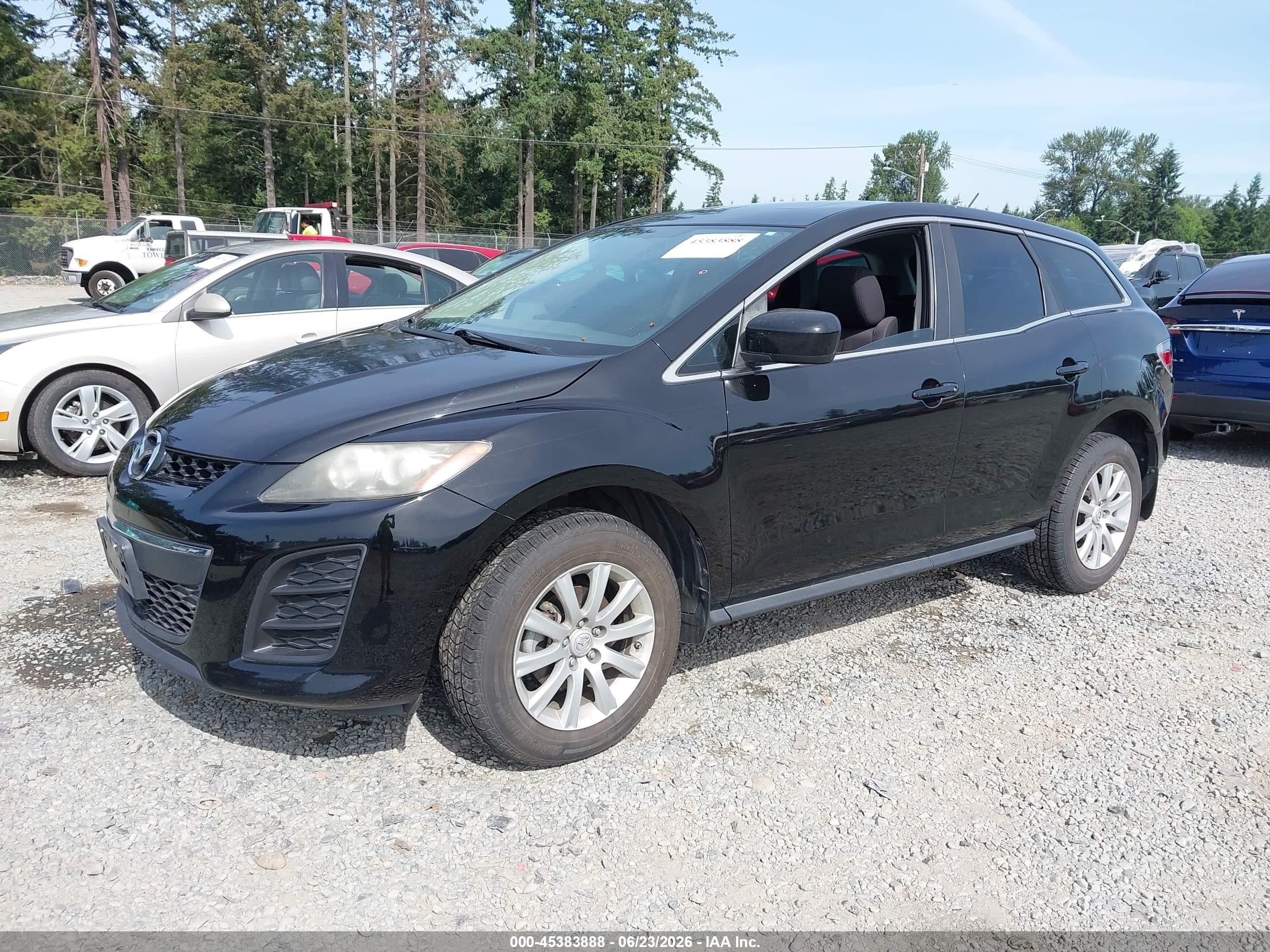 2011 Mazda Cx-7 I Sport Black vin: JM3ER2BM9B0376181