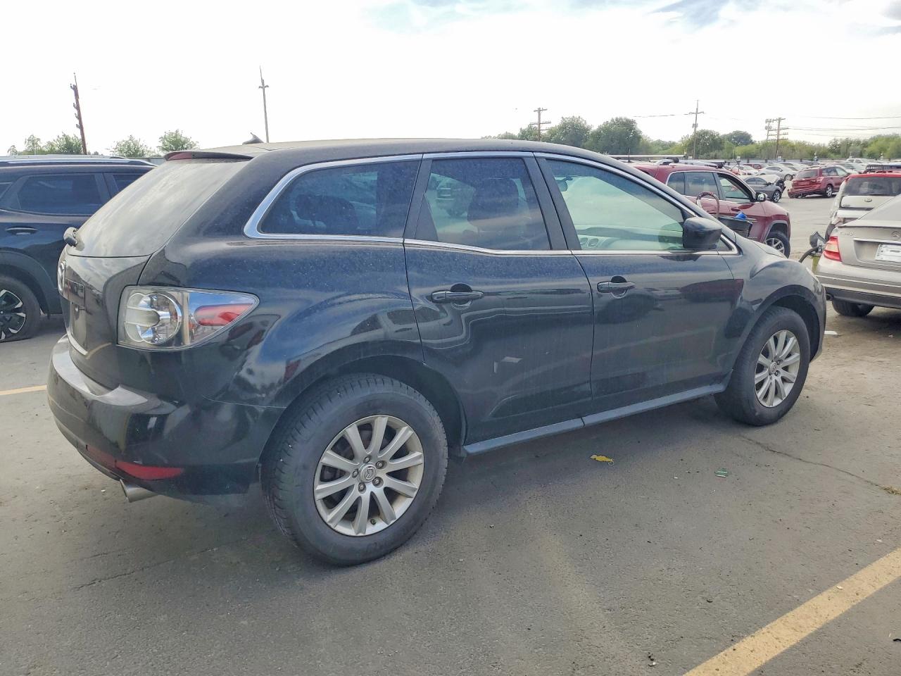 2011 Mazda Cx-7 Black vin: JM3ER2BM9B0387858