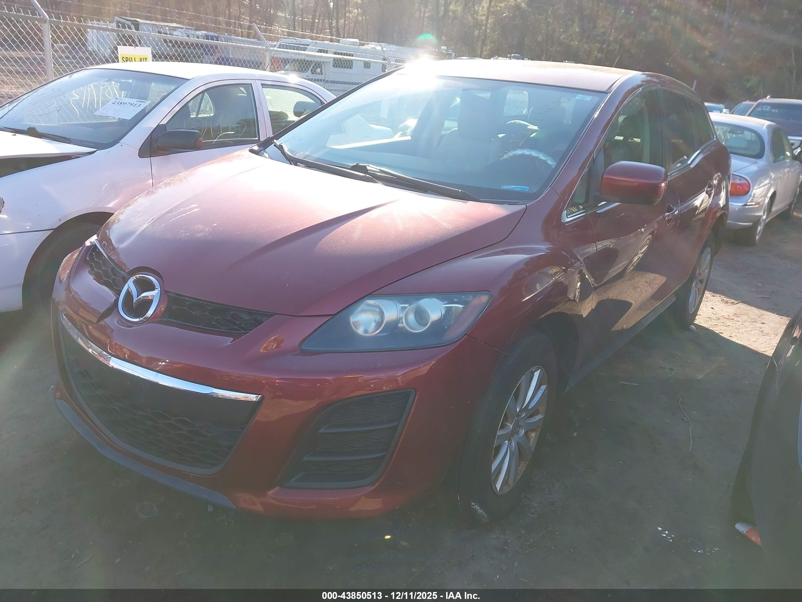 2011 Mazda Cx-7 I Sport Red vin: JM3ER2BM9B0392834