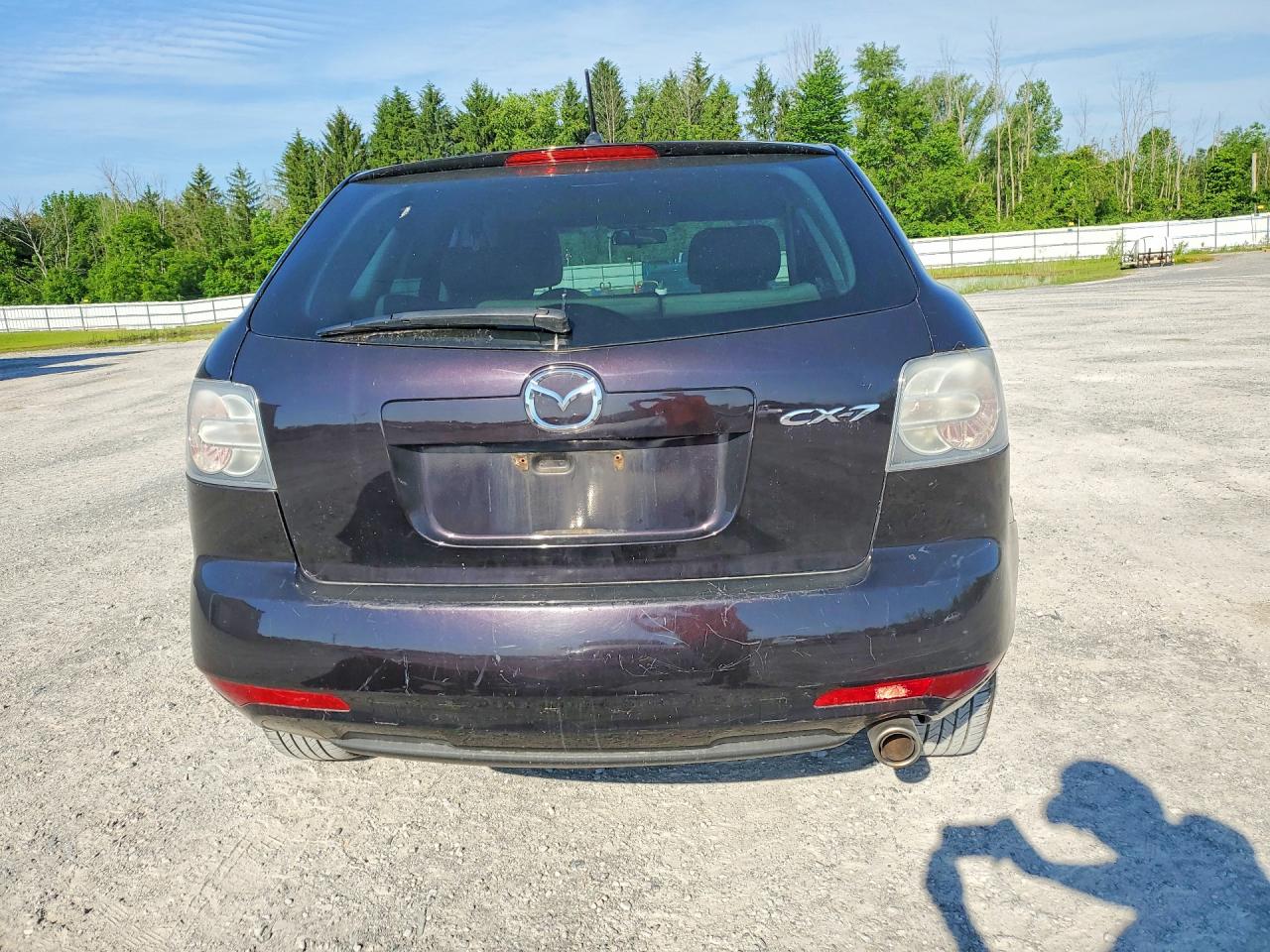 2011 Mazda Cx-7 Black vin: JM3ER2BM9B0402021