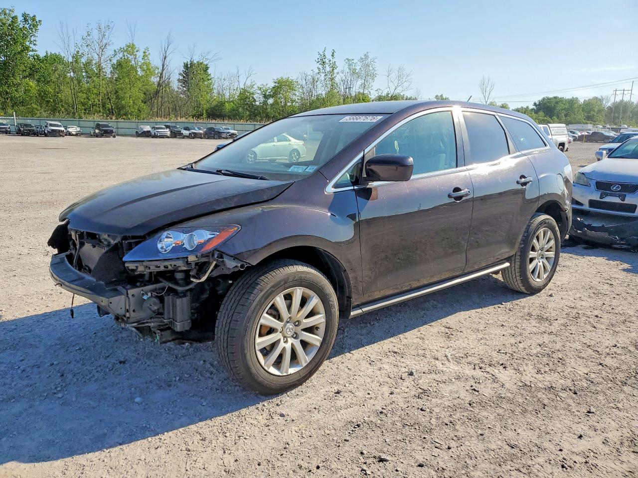 2011 Mazda Cx-7 Black vin: JM3ER2BM9B0402021