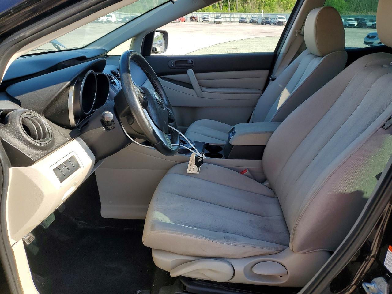 2011 Mazda Cx-7 Black vin: JM3ER2BM9B0402021