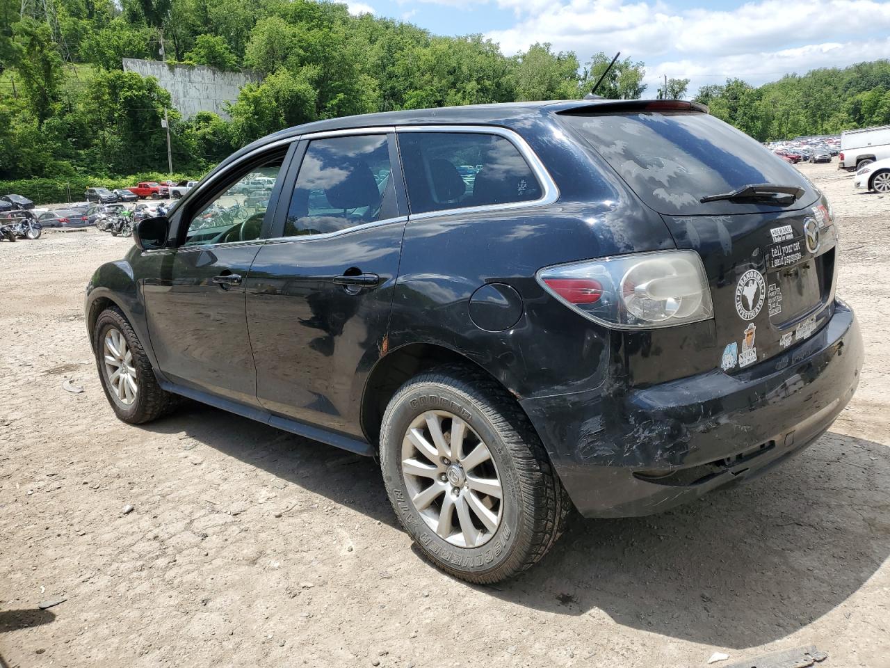 2011 Mazda Cx-7  Black vin: JM3ER2BMXB0389375
