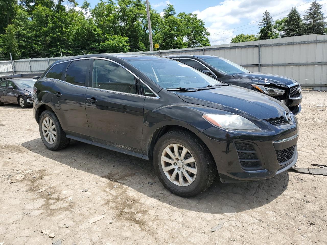 2011 Mazda Cx-7  Black vin: JM3ER2BMXB0389375