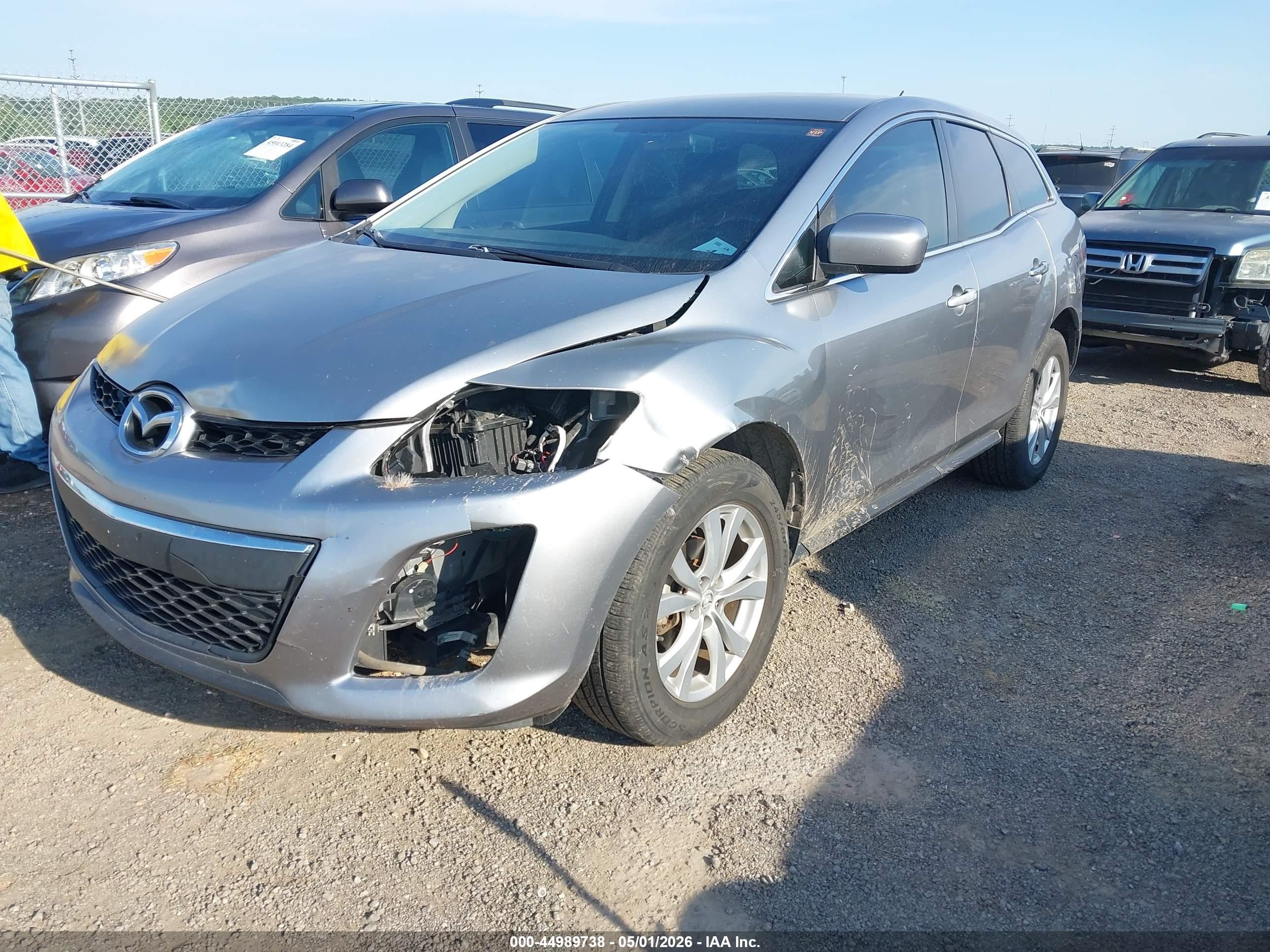 2011 Mazda Cx-7 S Touring Silver vin: JM3ER2C39B0362738