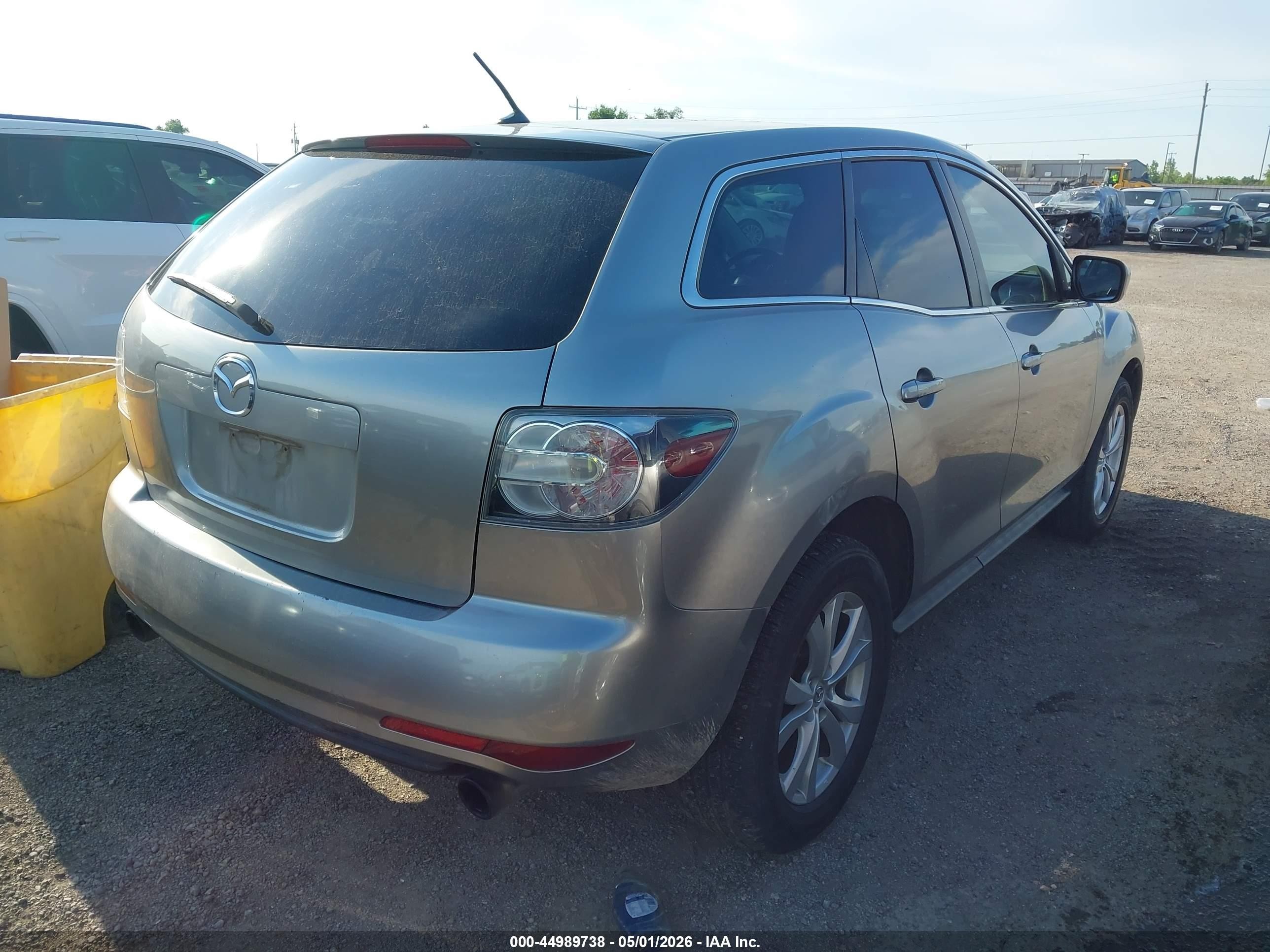 2011 Mazda Cx-7 S Touring Silver vin: JM3ER2C39B0362738