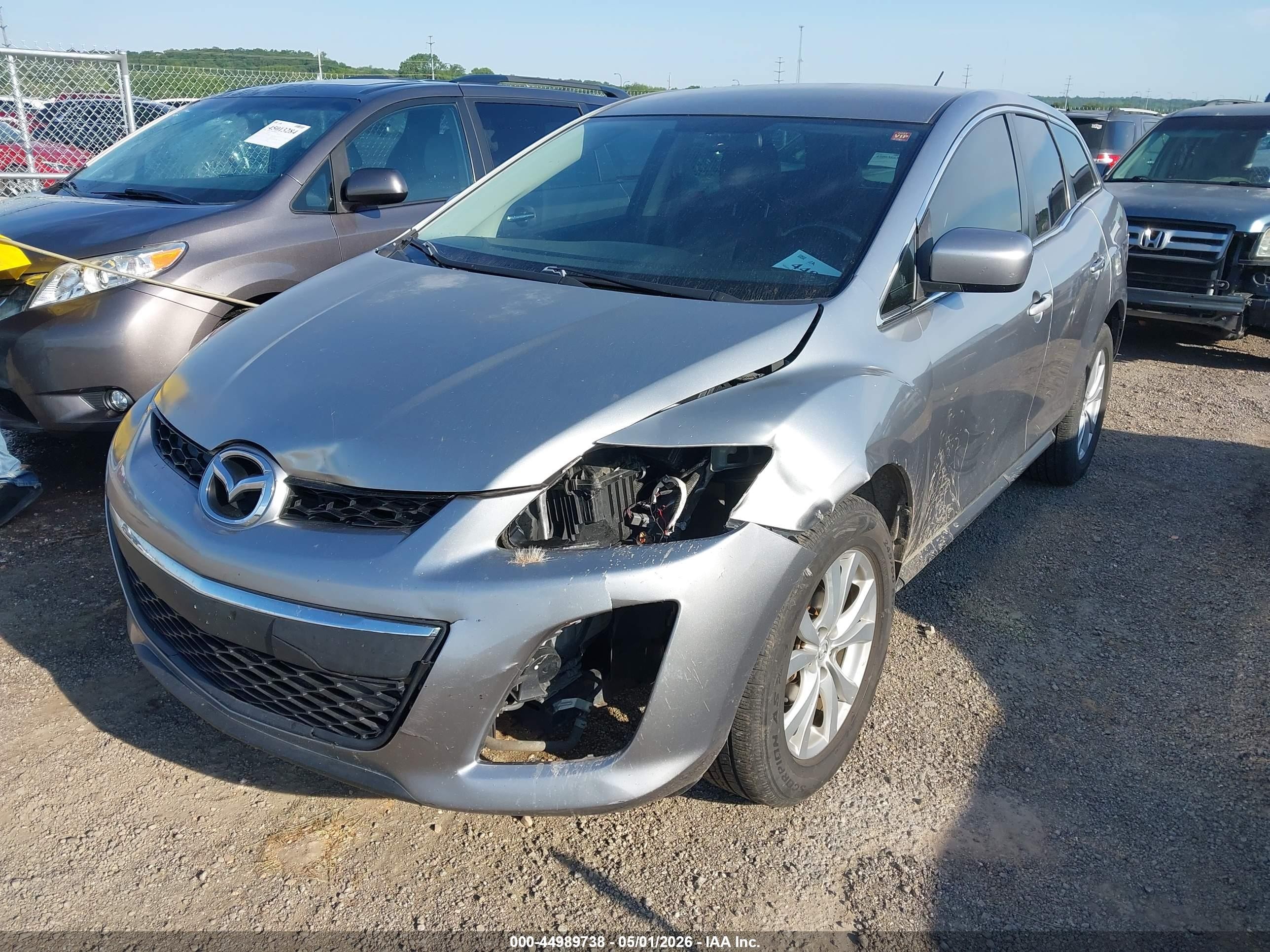2011 Mazda Cx-7 S Touring Silver vin: JM3ER2C39B0362738