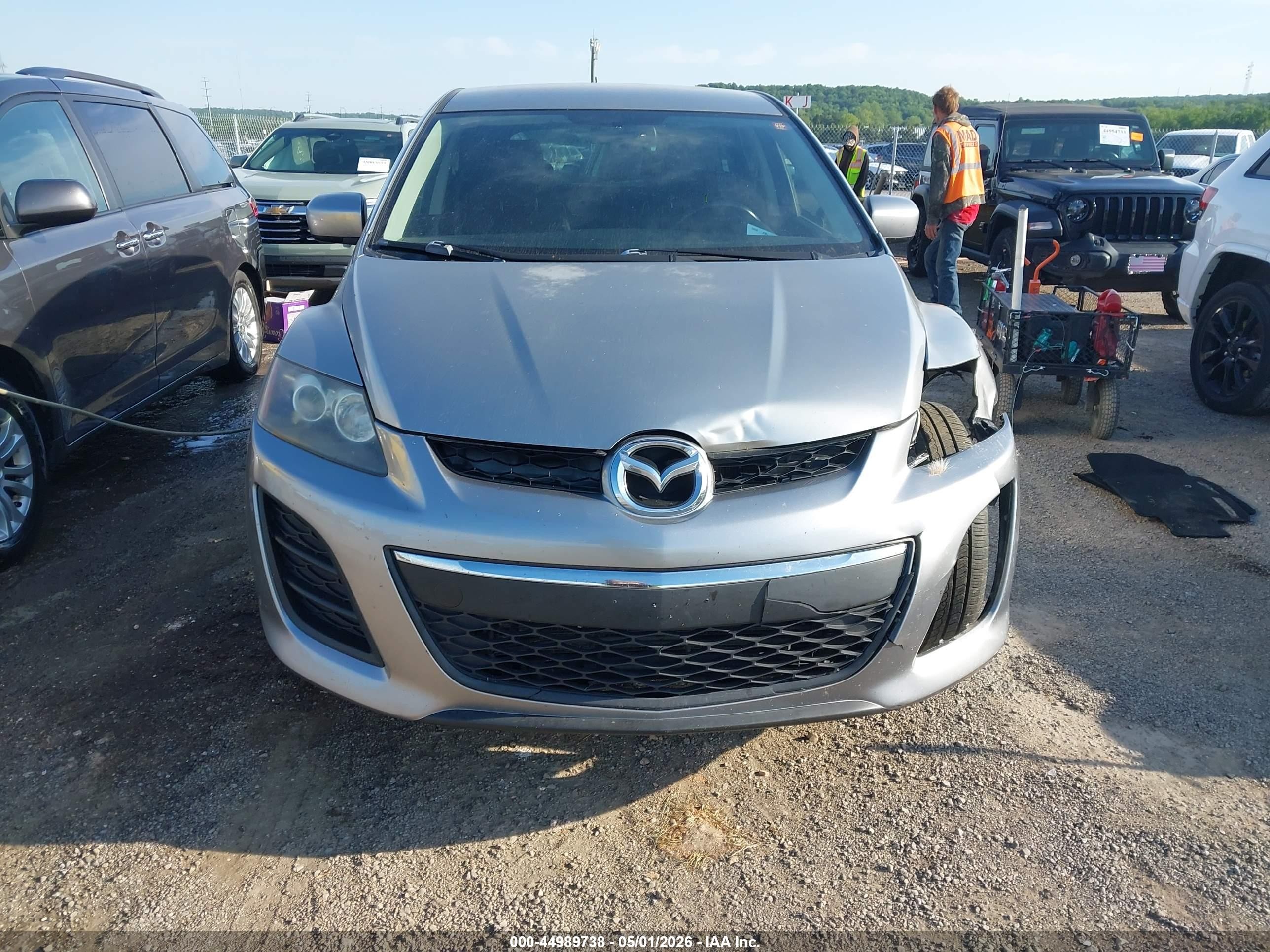 2011 Mazda Cx-7 S Touring Silver vin: JM3ER2C39B0362738