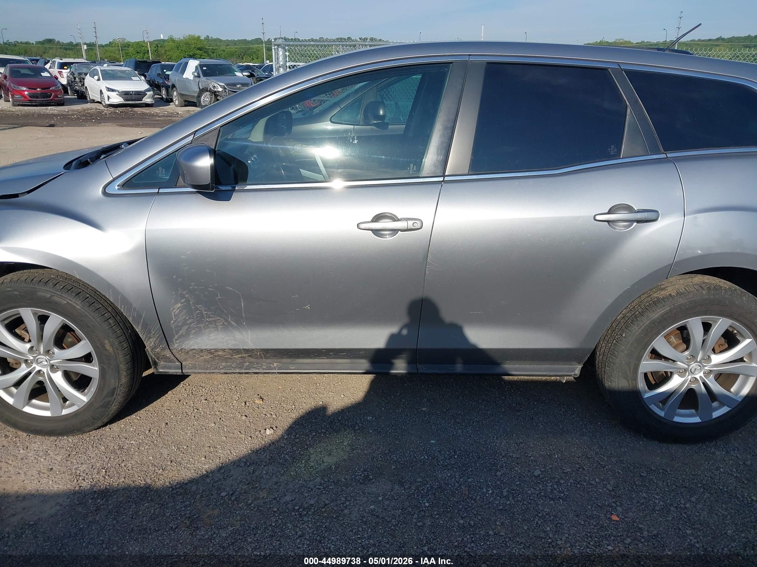 2011 Mazda Cx-7 S Touring Silver vin: JM3ER2C39B0362738