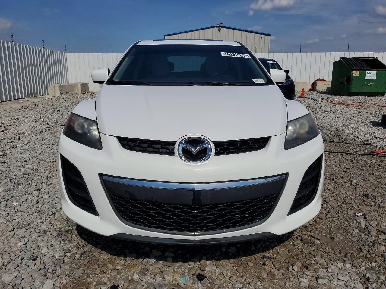 2011 Mazda Cx-7 White vin: JM3ER2C54B0355696