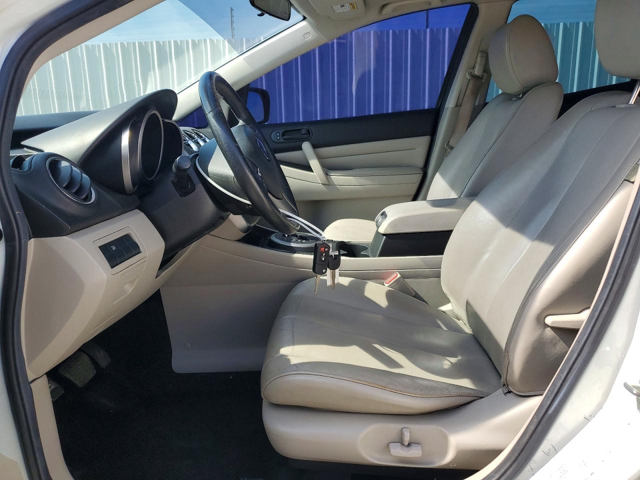 2011 Mazda Cx-7 White vin: JM3ER2C54B0355696