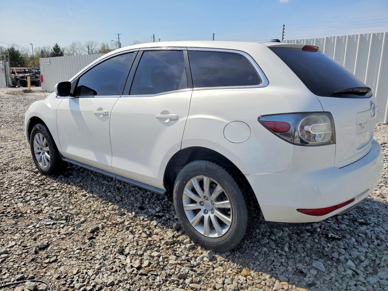 2011 Mazda Cx-7 White vin: JM3ER2C54B0355696