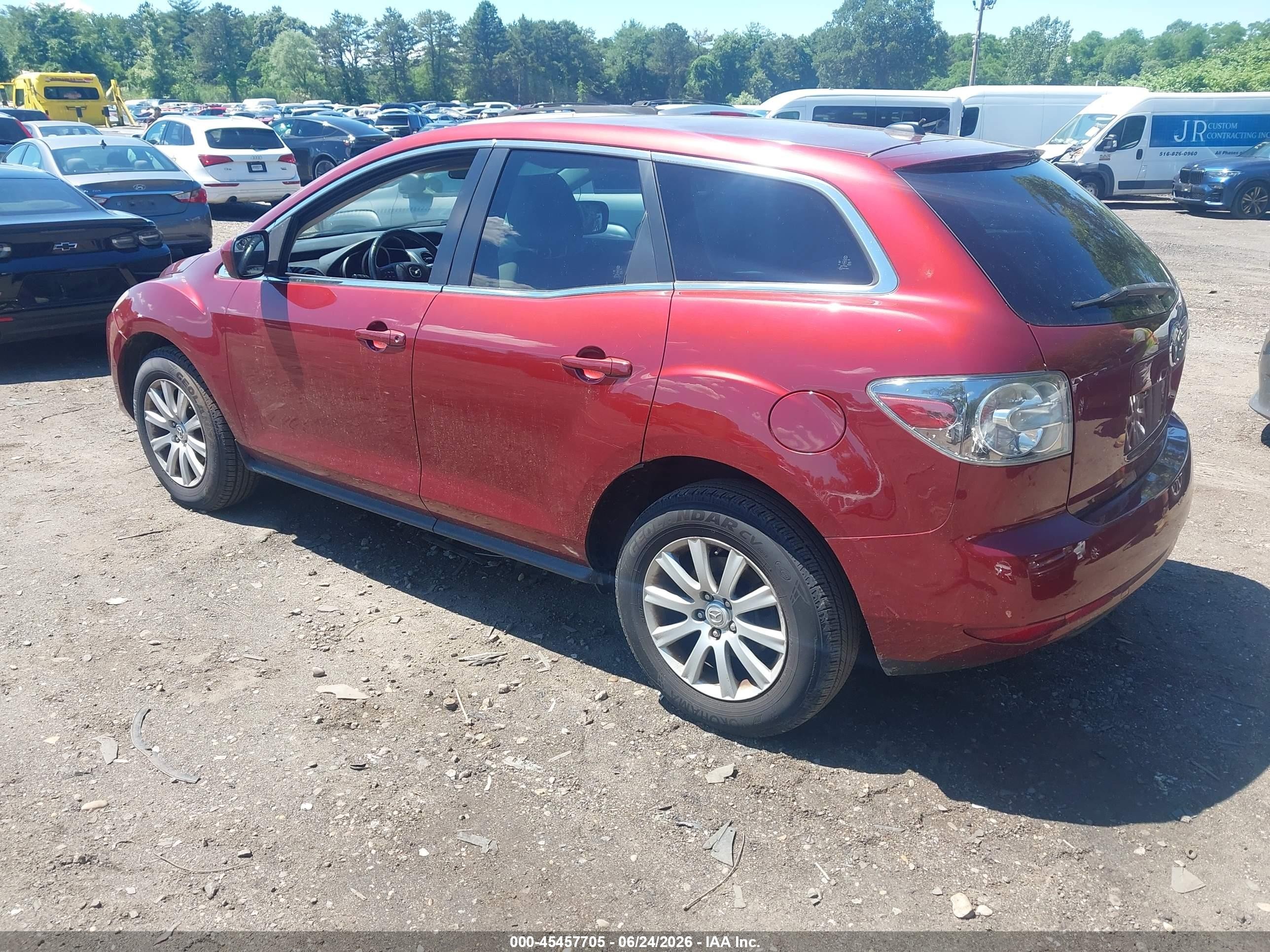 2012 Mazda Cx-7 I Touring Red vin: JM3ER2C54C0419110