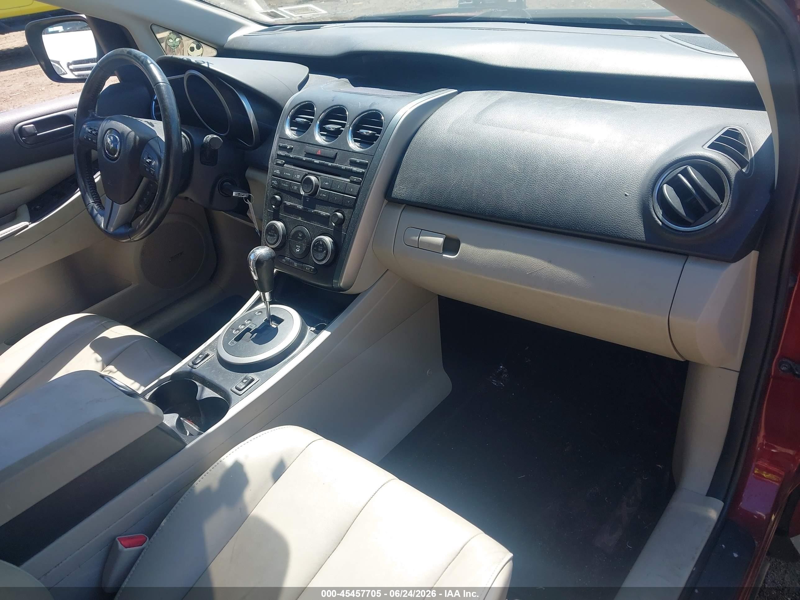 2012 Mazda Cx-7 I Touring Red vin: JM3ER2C54C0419110