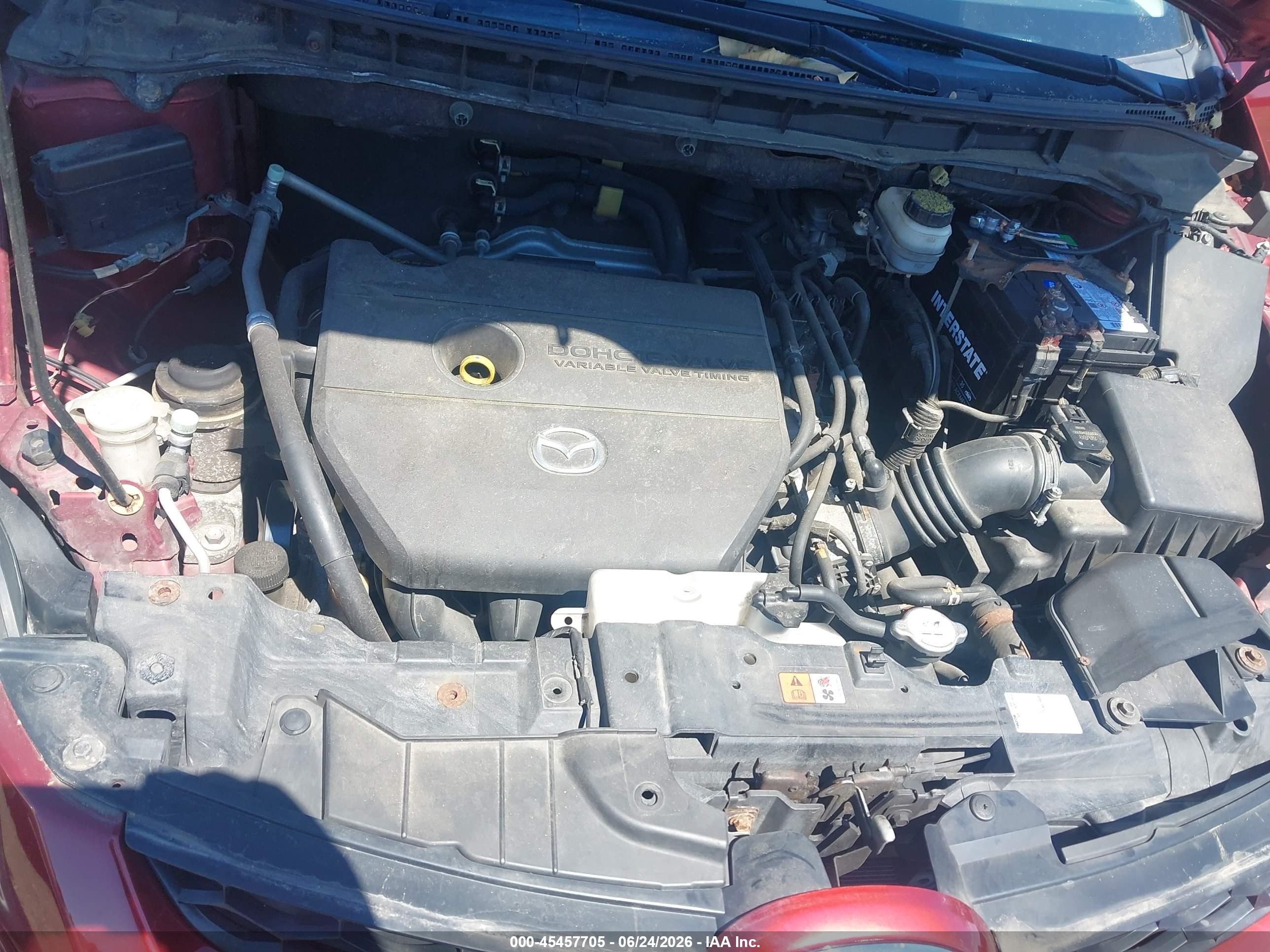 2012 Mazda Cx-7 I Touring Red vin: JM3ER2C54C0419110
