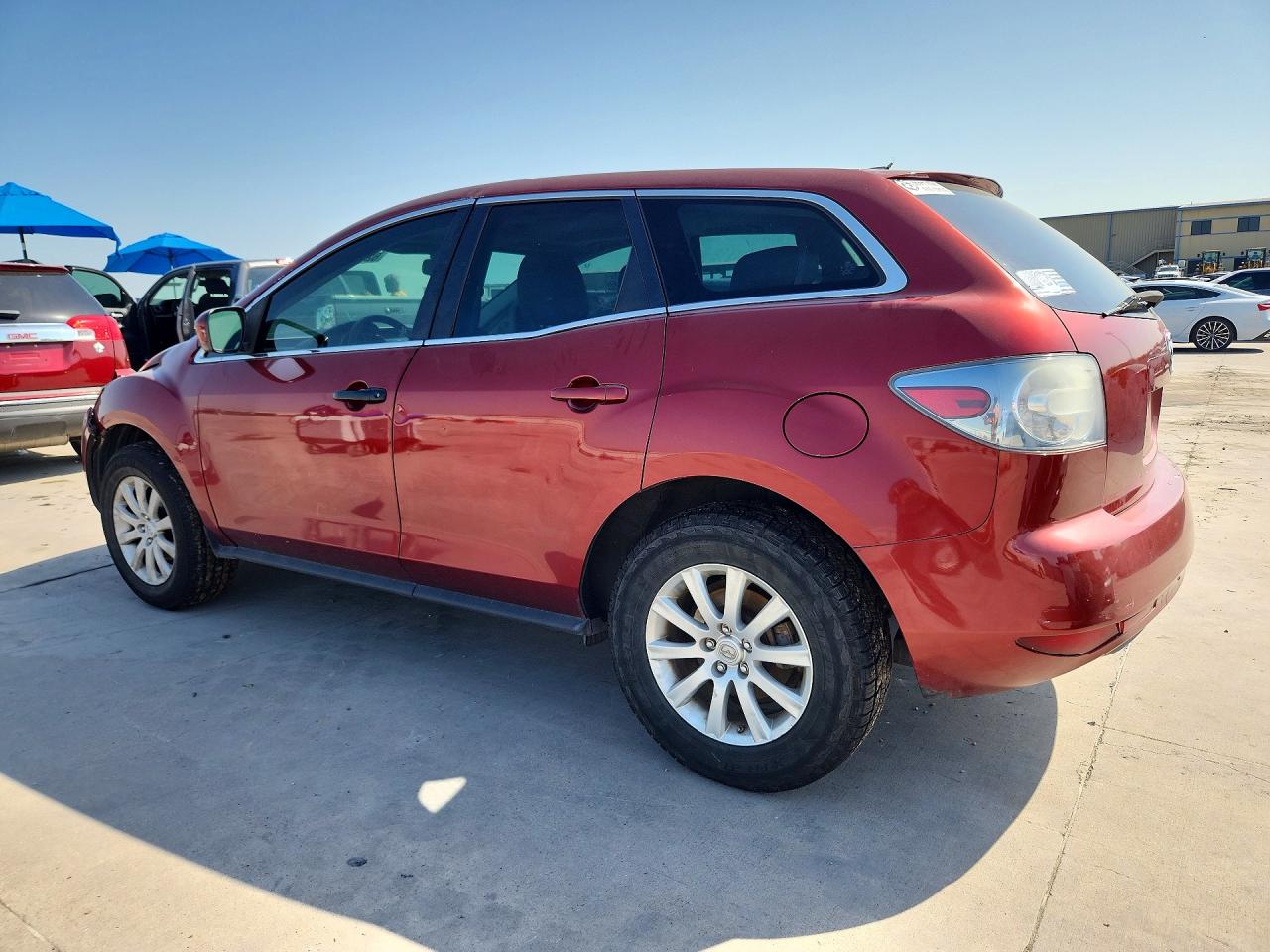 2012 Mazda Cx-7 Maroon vin: JM3ER2C54C0421214